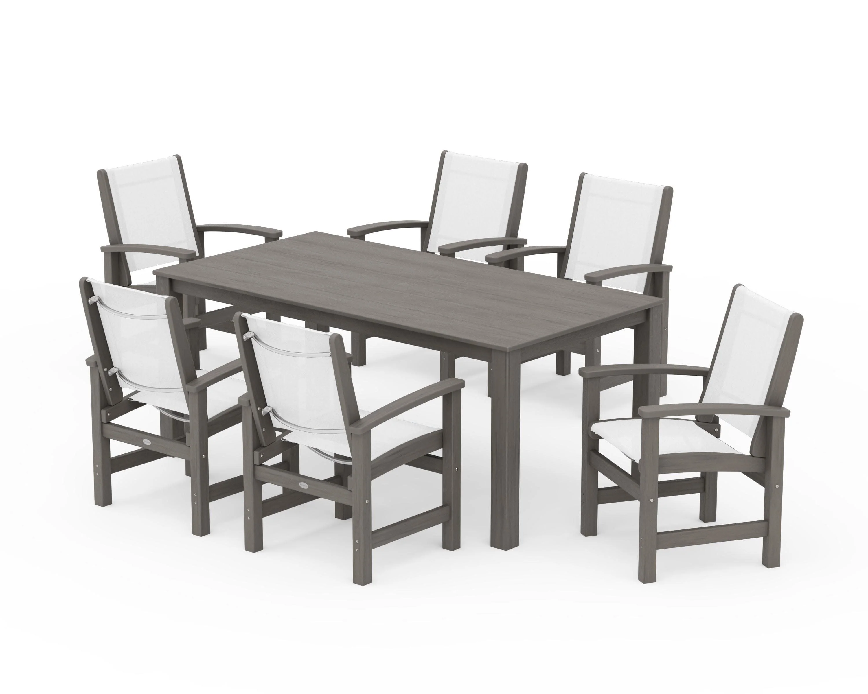 Coastal 7-Piece Parsons Dining Set - Image 90