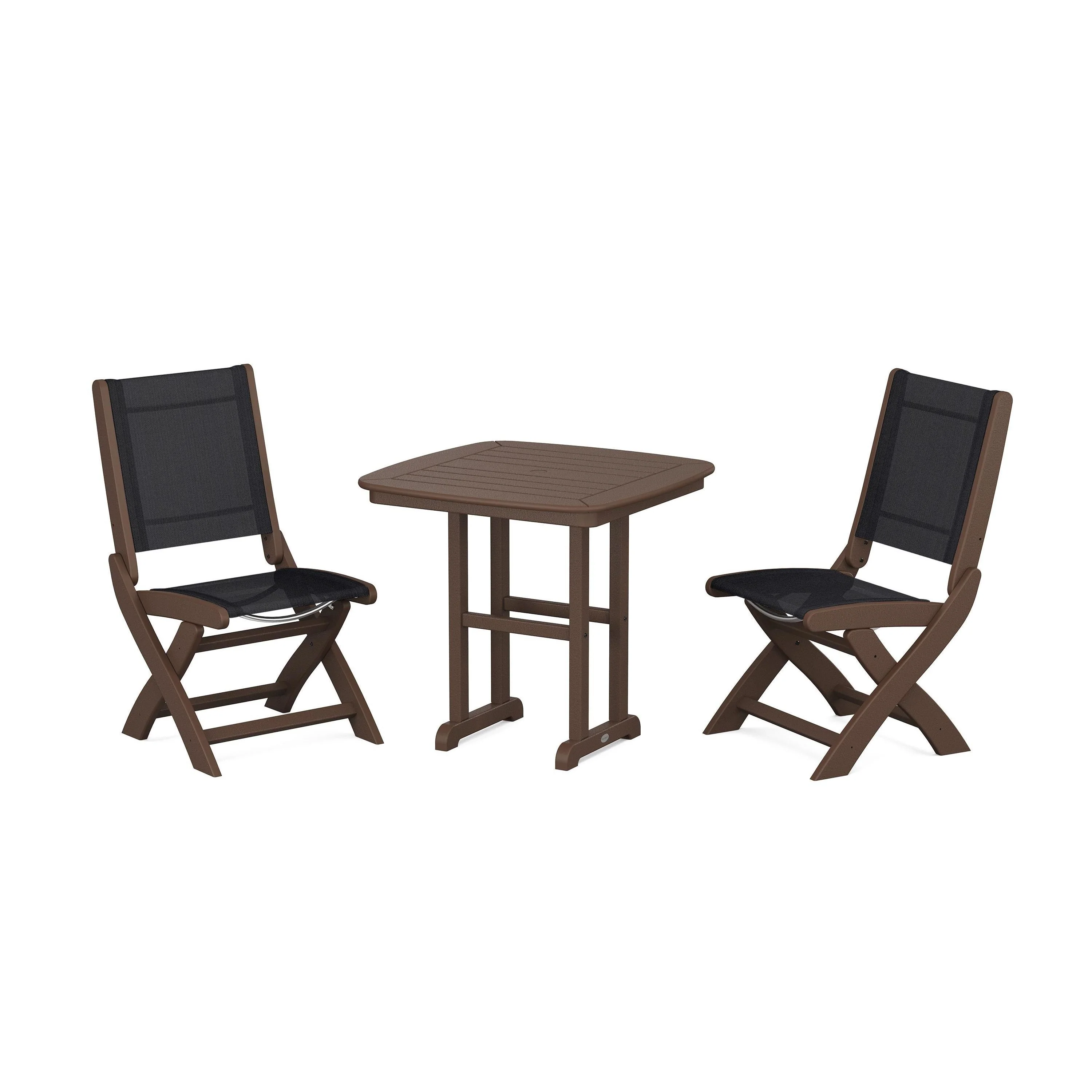 Coastal Folding Side Chair 3-Piece Dining Set - Image 67