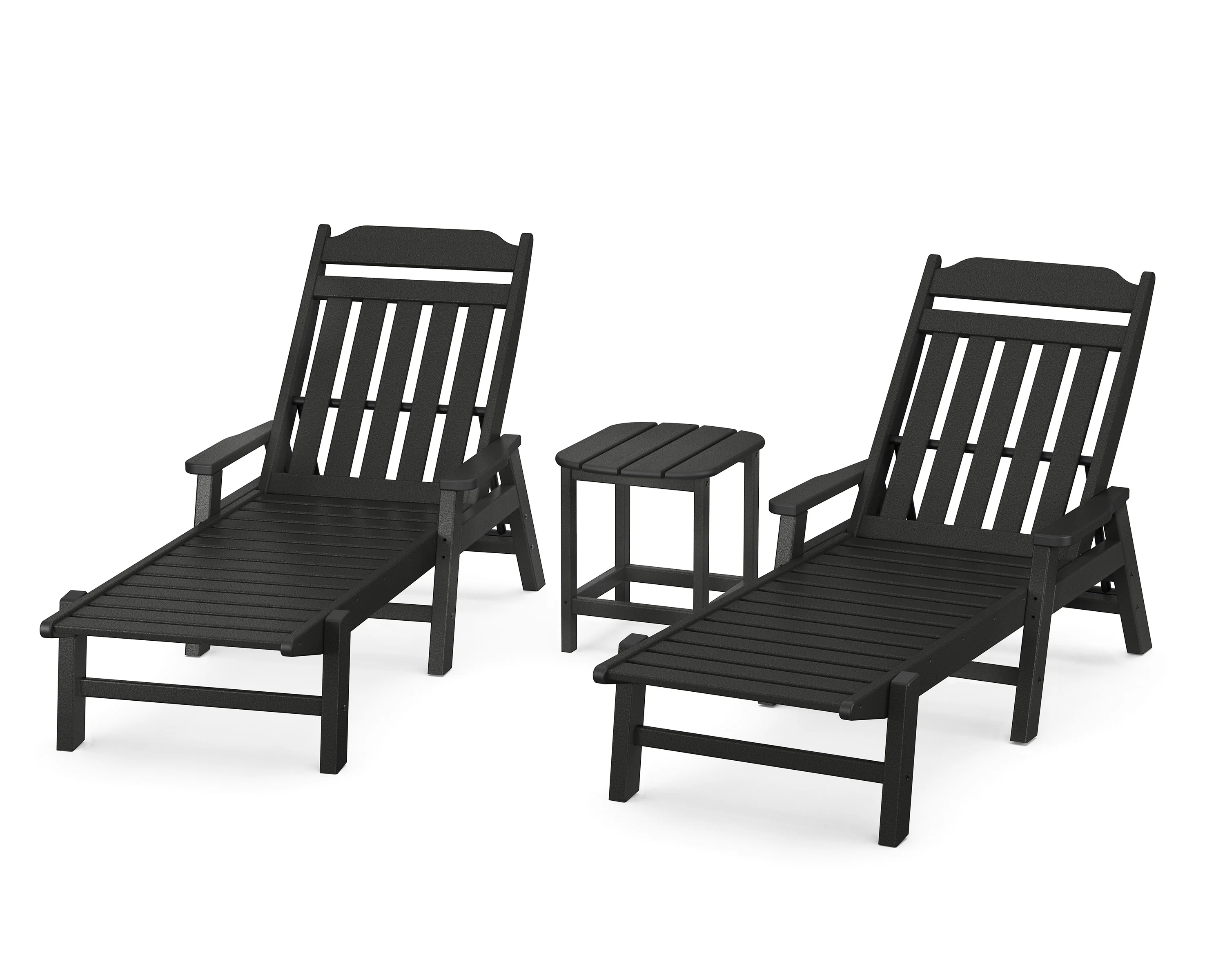 Cottage 3-Piece Chaise Set with Arms - Image 6
