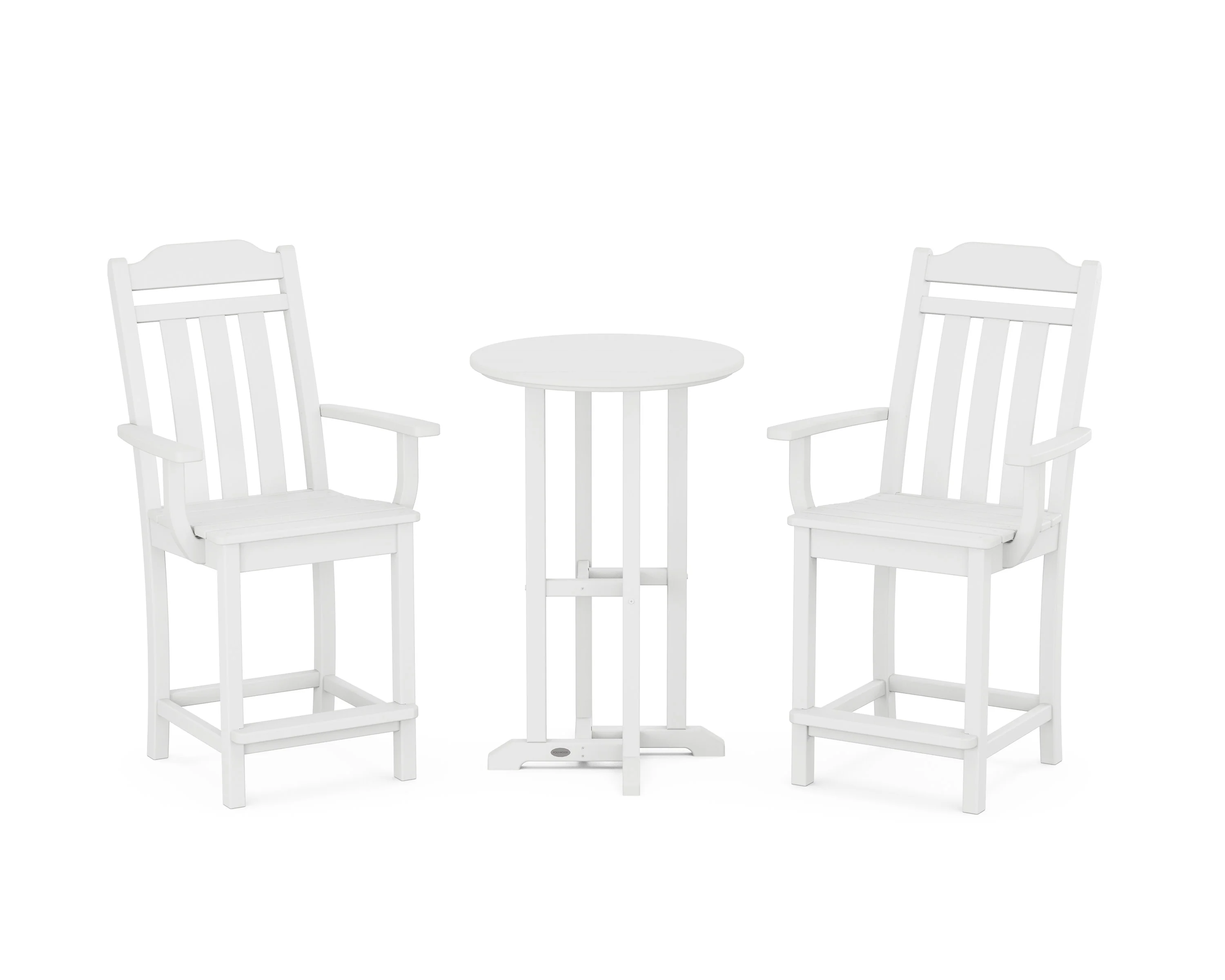 Cottage 3-Piece Farmhouse Bistro Counter Set - Image 4