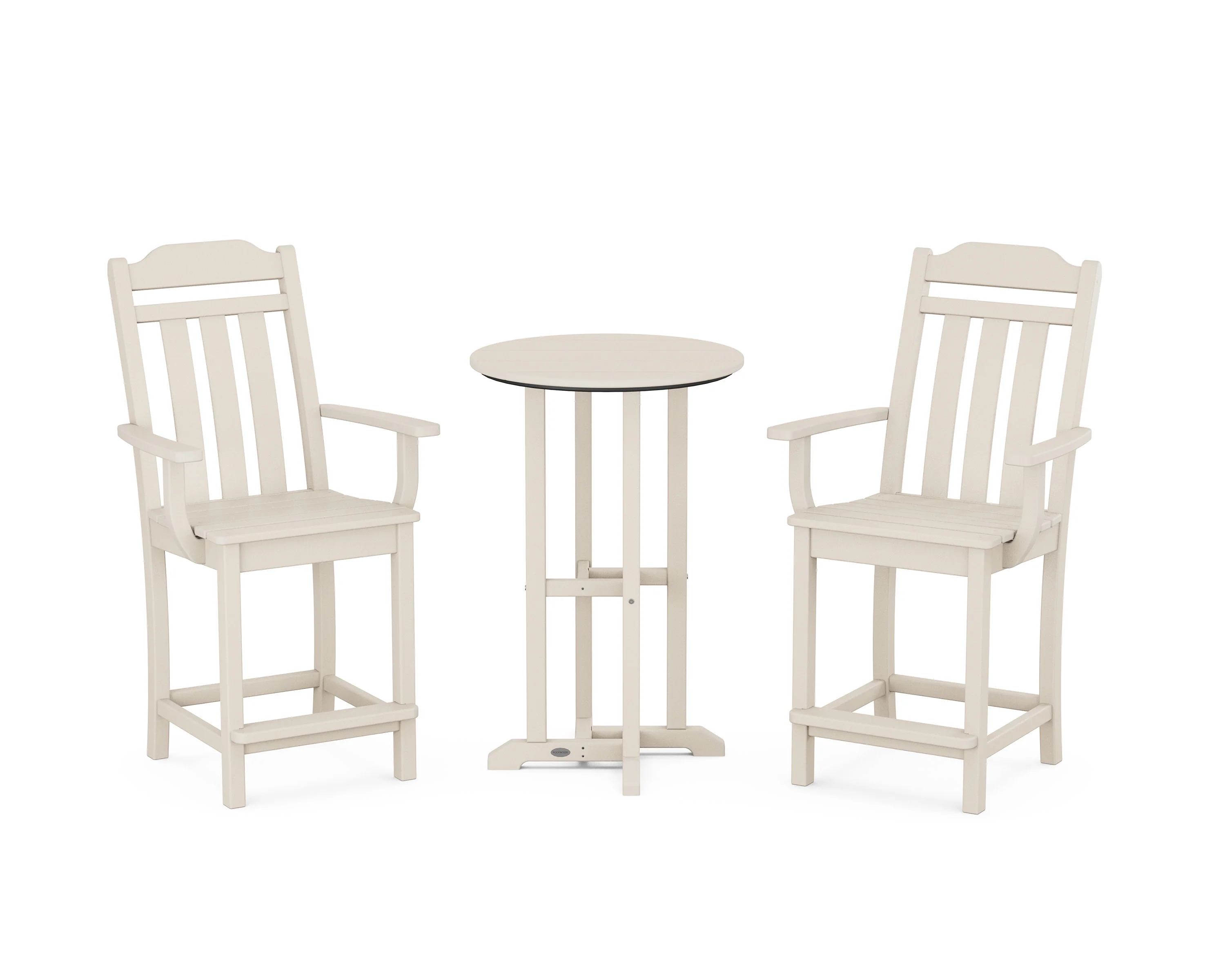 Cottage 3-Piece Farmhouse Bistro Counter Set - Image 6