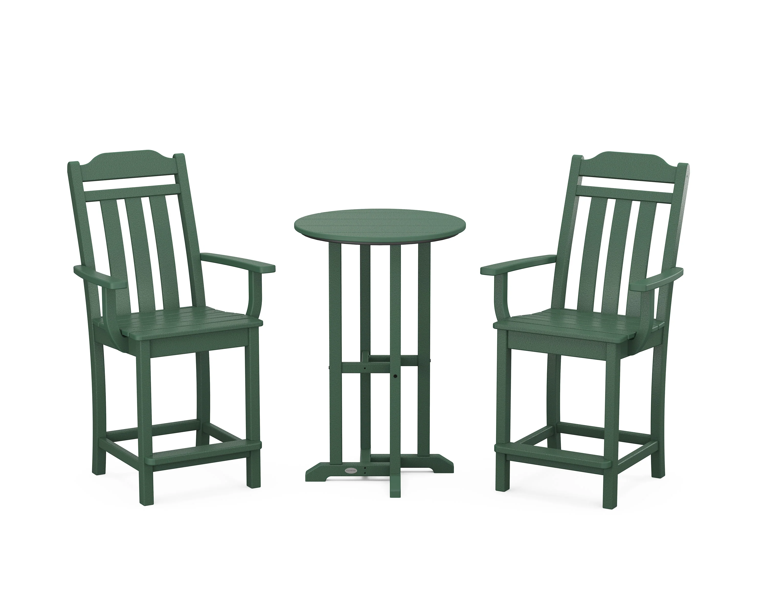 Cottage 3-Piece Farmhouse Bistro Counter Set - Image 8