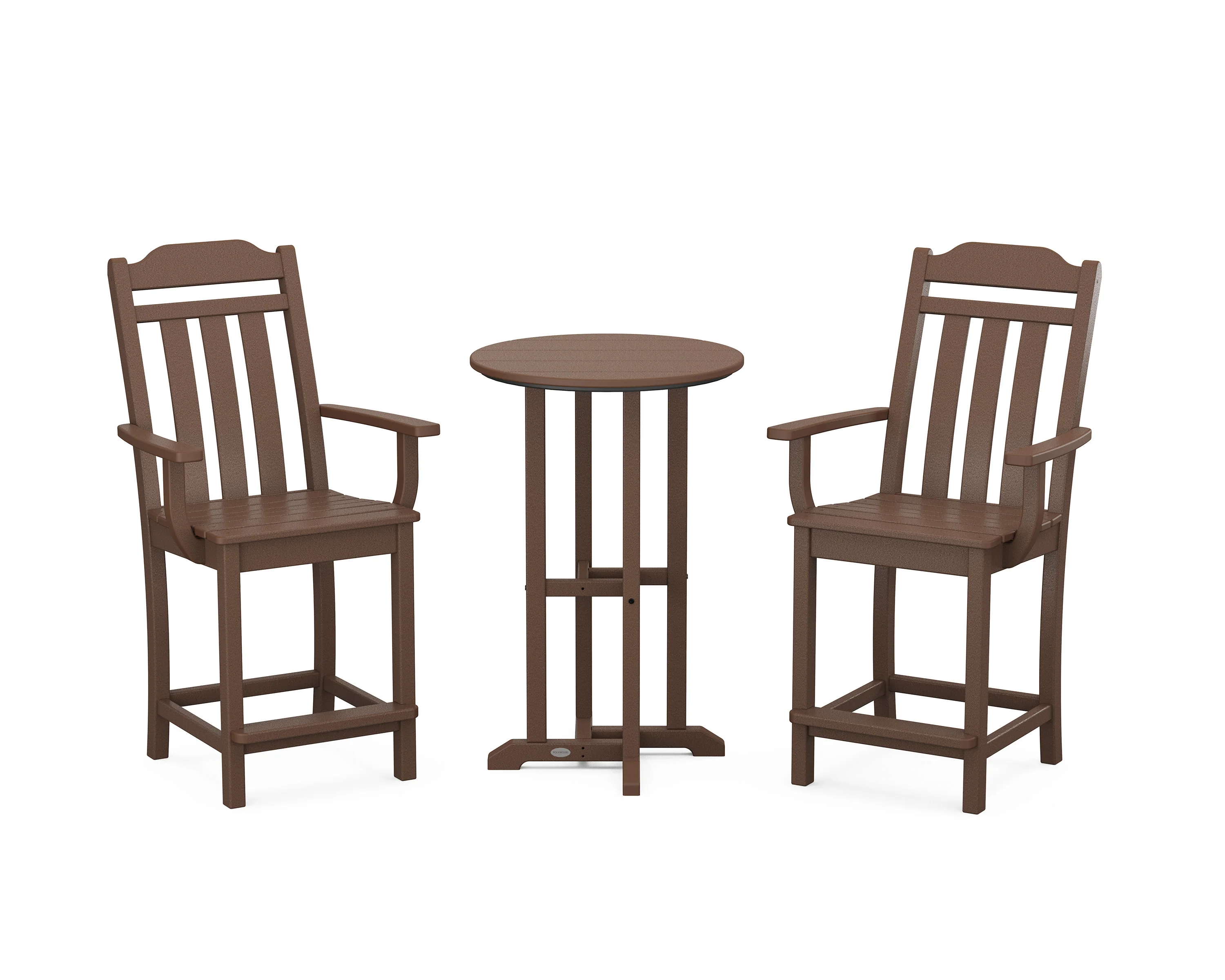 Cottage 3-Piece Farmhouse Bistro Counter Set - Image 9