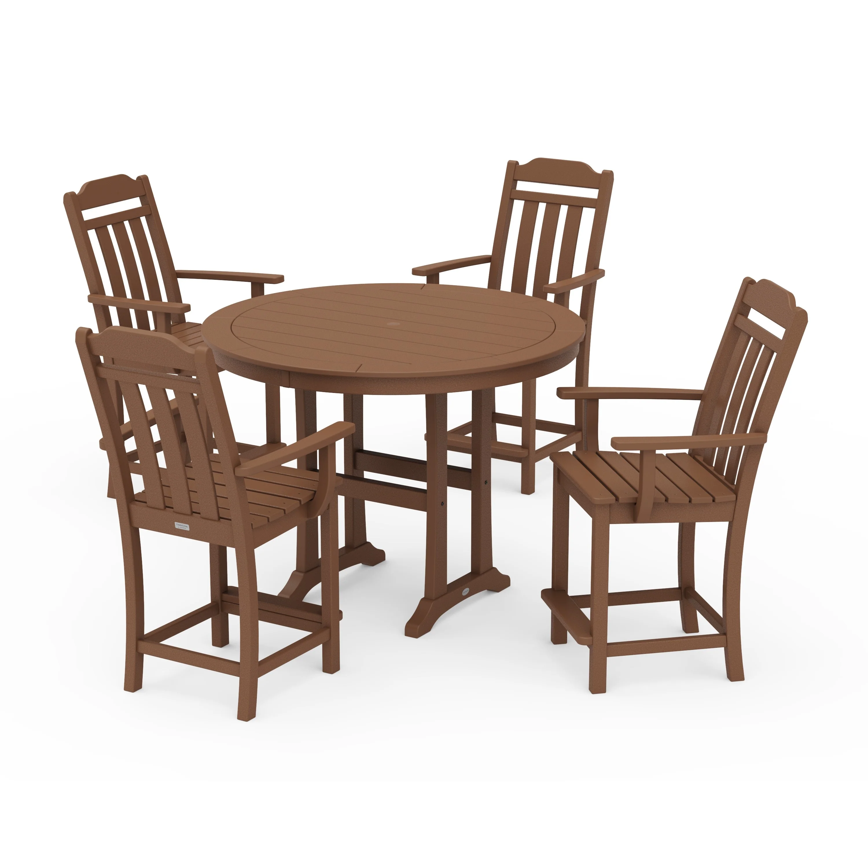Cottage 5-Piece Round Counter Set - Image 8