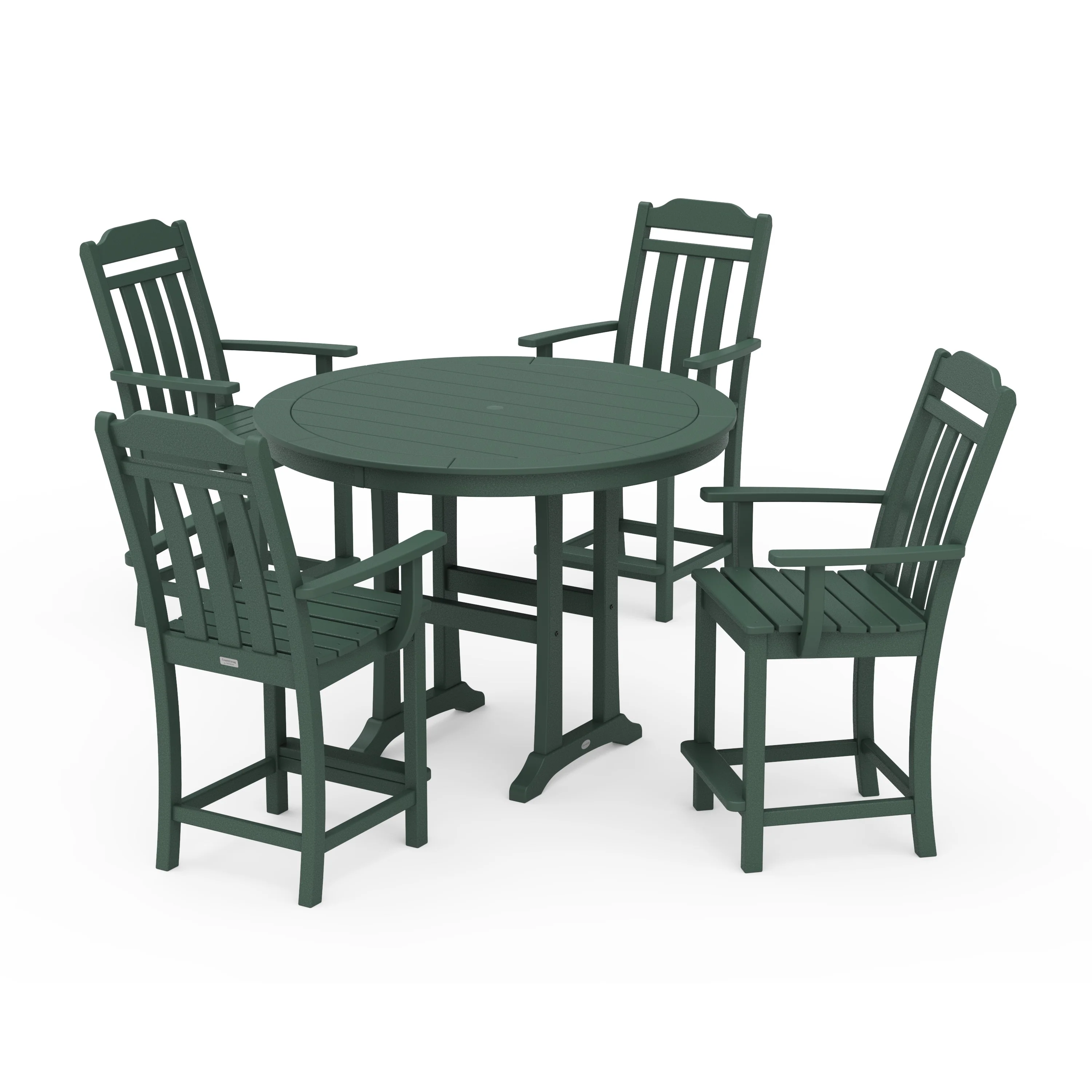 Cottage 5-Piece Round Counter Set - Image 9
