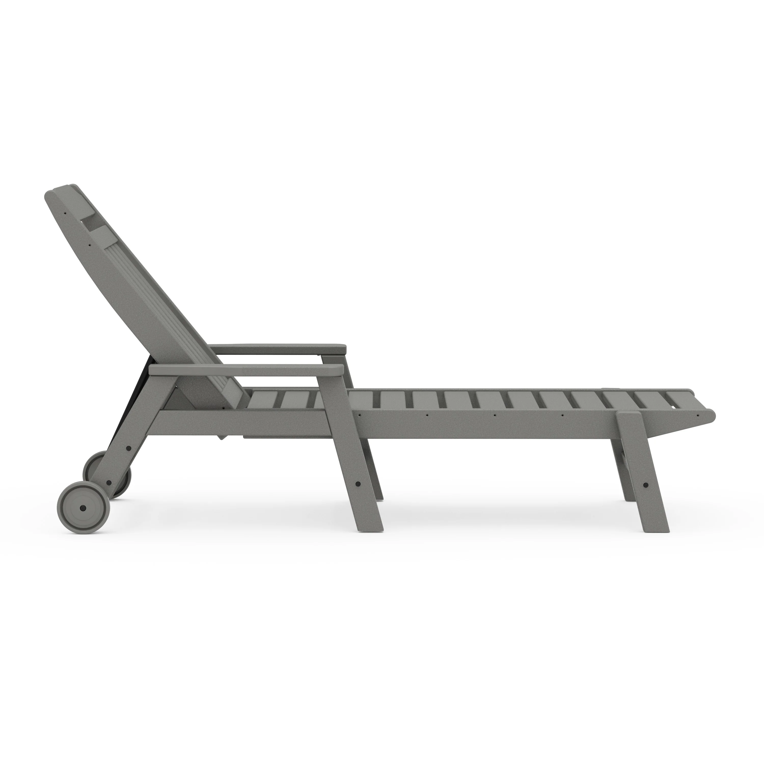 Cottage Chaise with Arms and Wheels - Image 3
