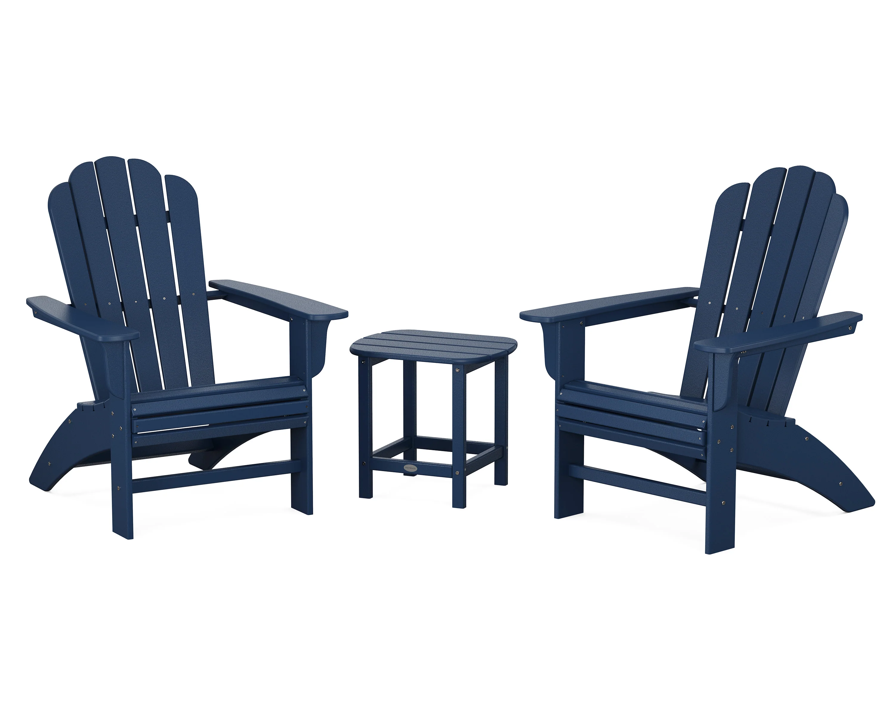 Cottage Curveback Adirondack Chair 3-Piece Set - Image 11