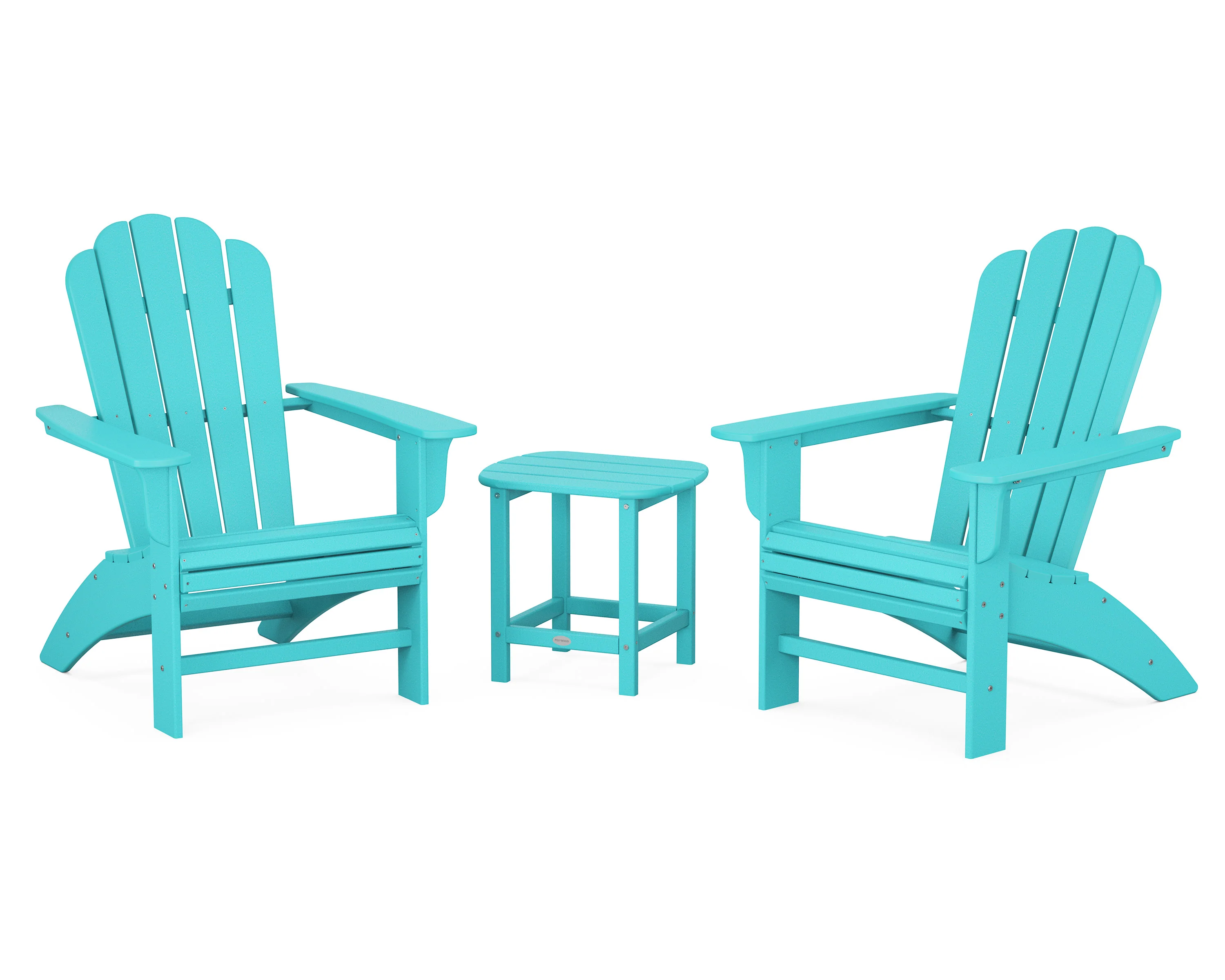 Cottage Curveback Adirondack Chair 3-Piece Set - Image 8