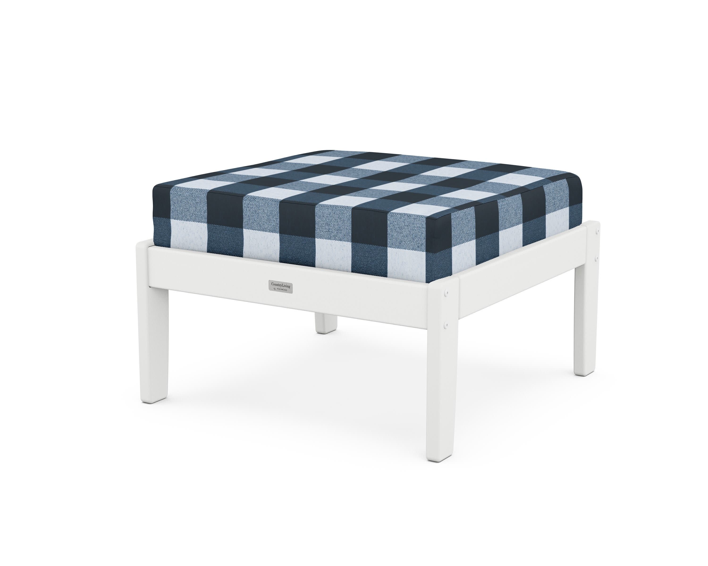 Cottage Deep Seating Ottoman - Image 16