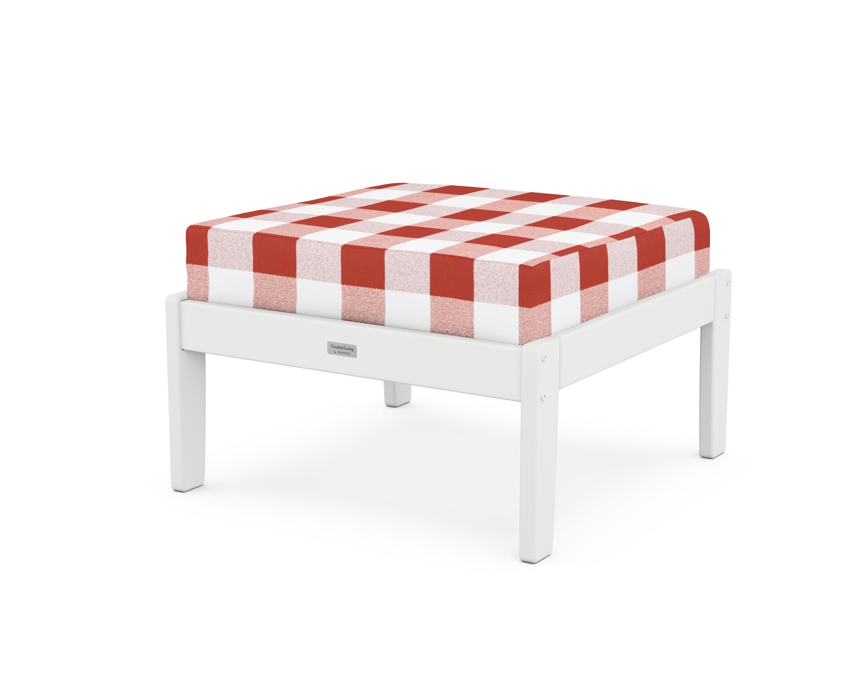 Cottage Deep Seating Ottoman - Image 7