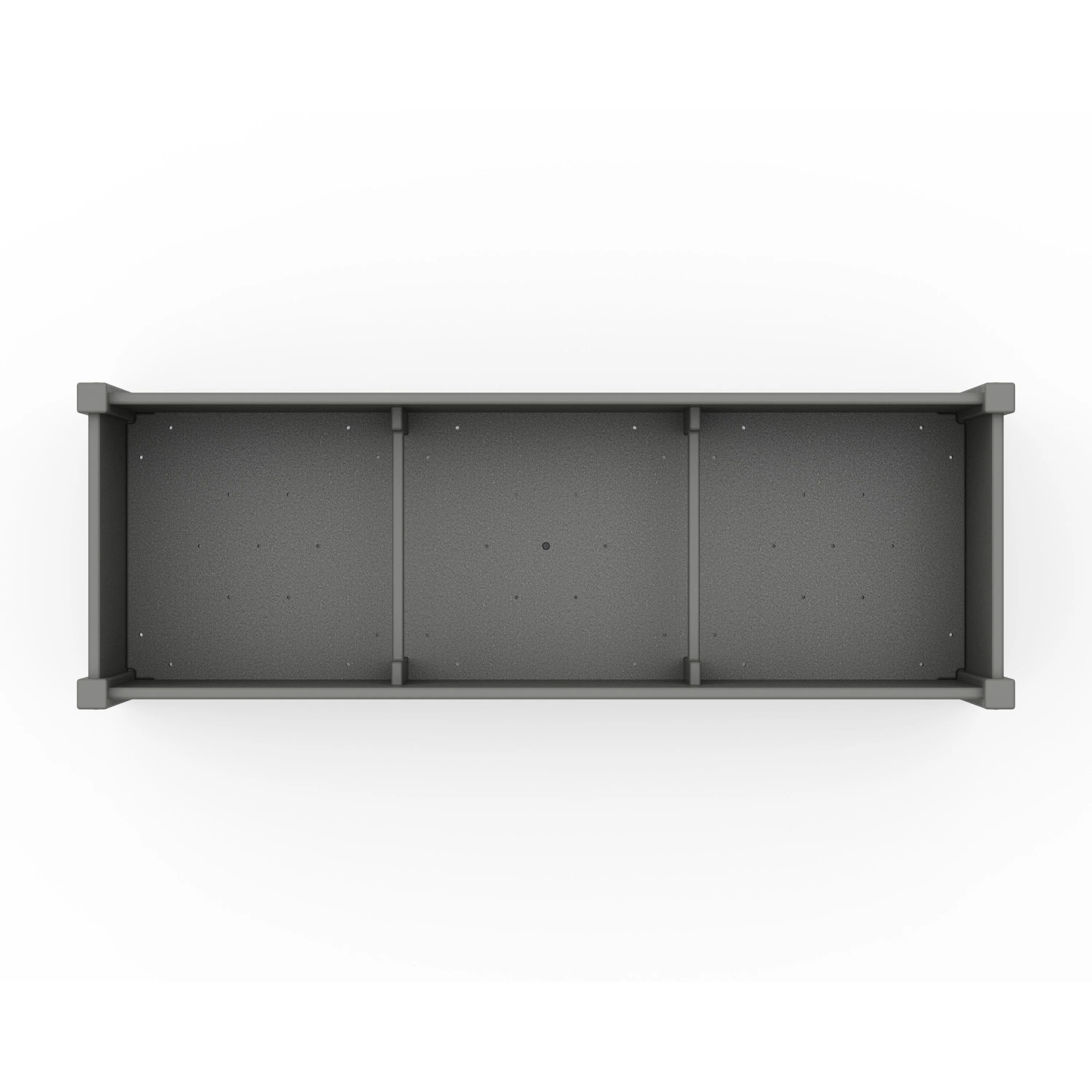 Country Living Large Rectangle Triple Planter Box - Image 5