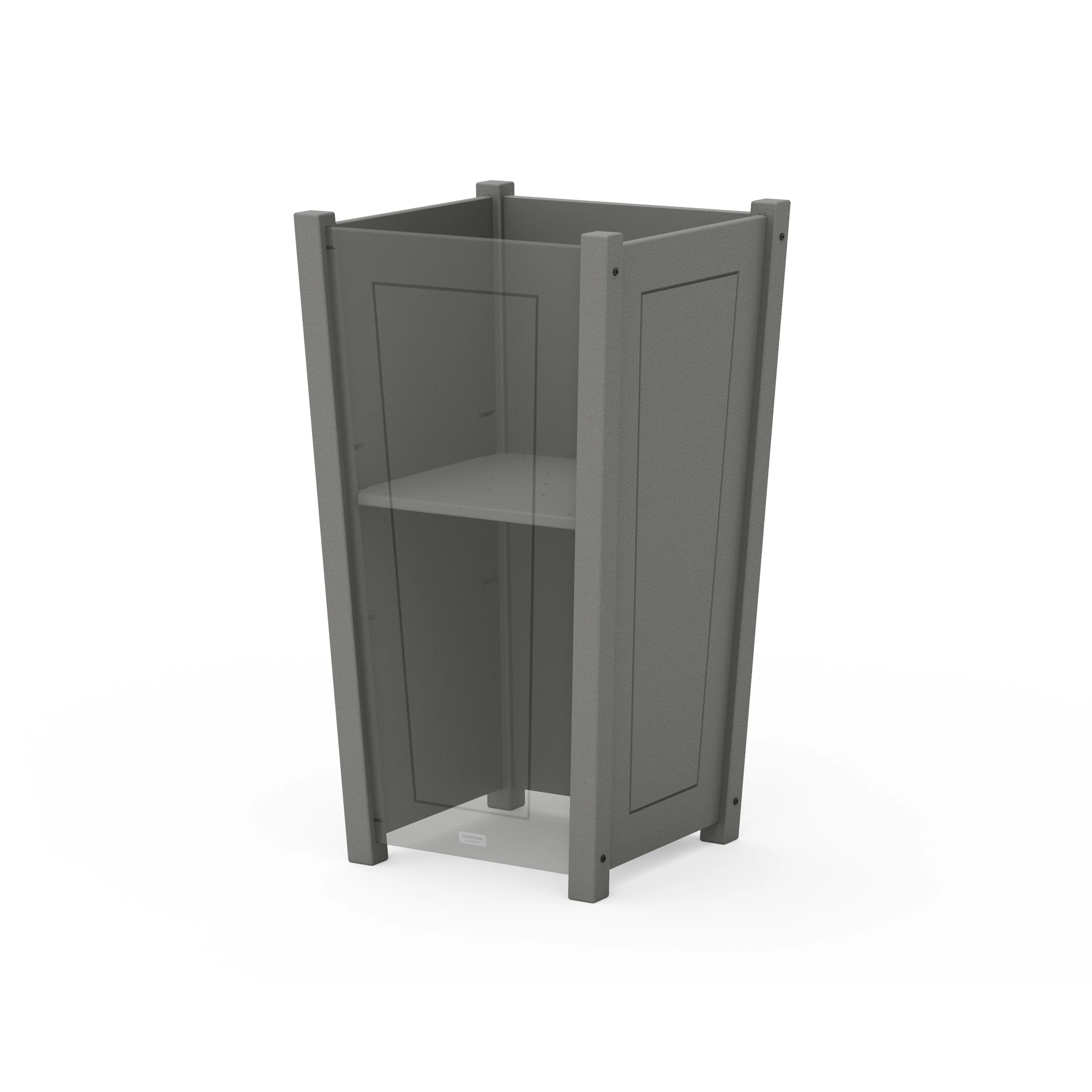 Country Living Large Tapered Square Tall Planter Box - Image 4