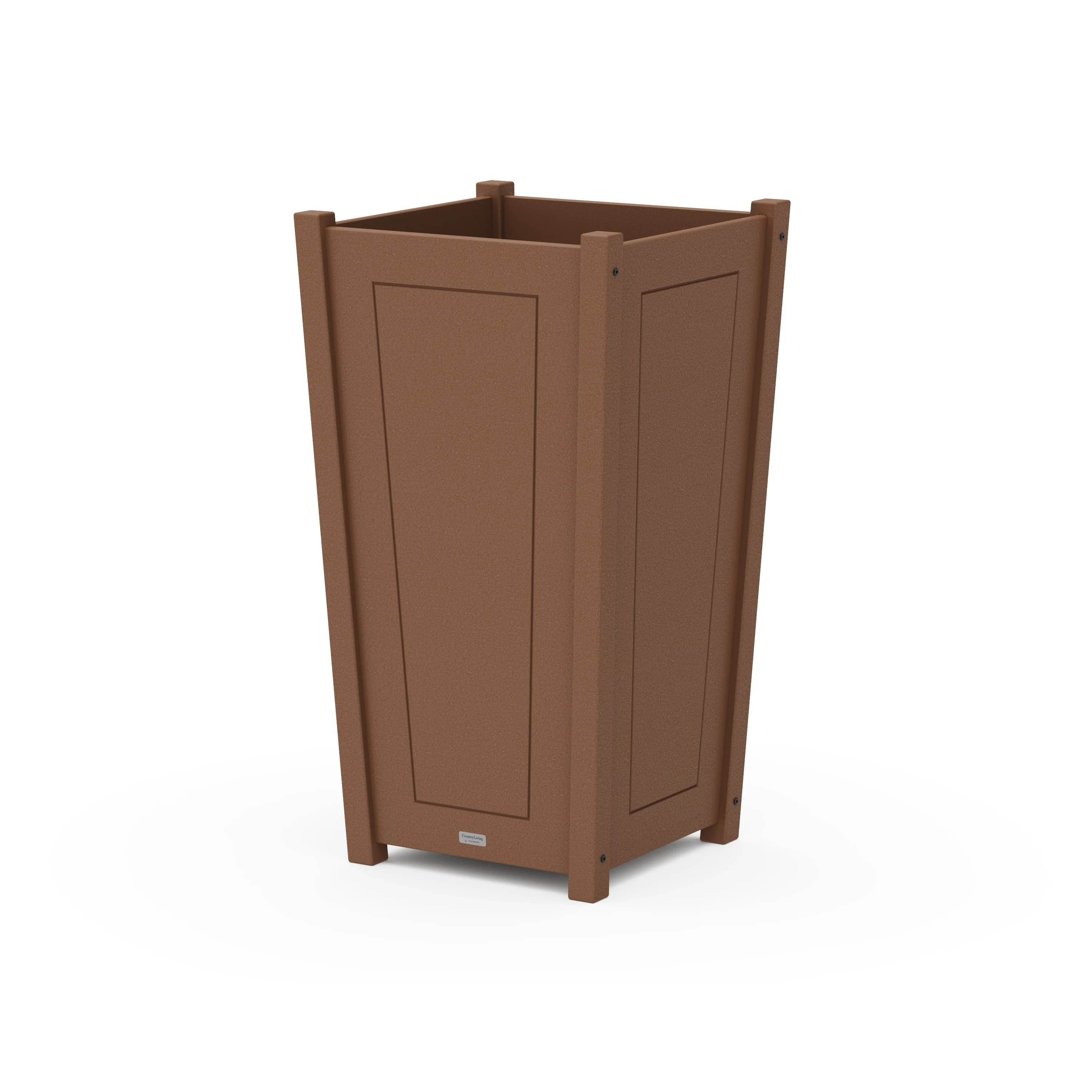 Country Living Large Tapered Square Tall Planter Box - Image 6