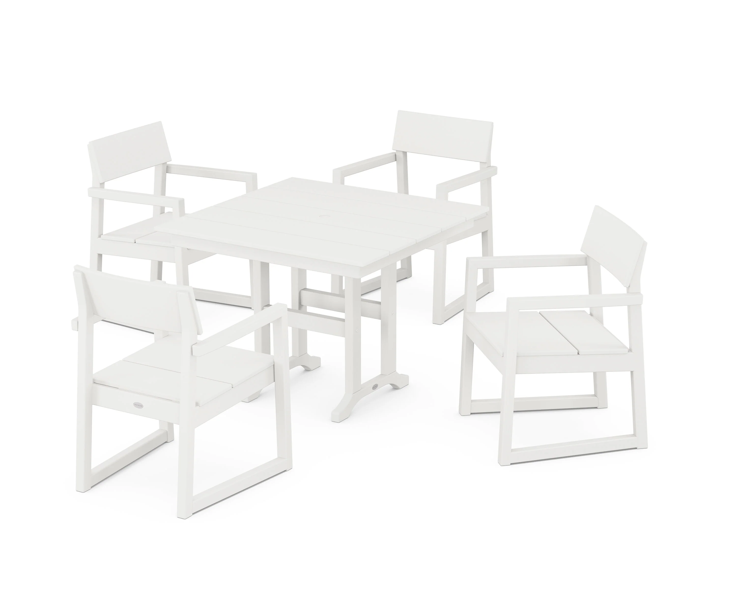 EDGE 5-Piece Farmhouse Dining Set - Image 11