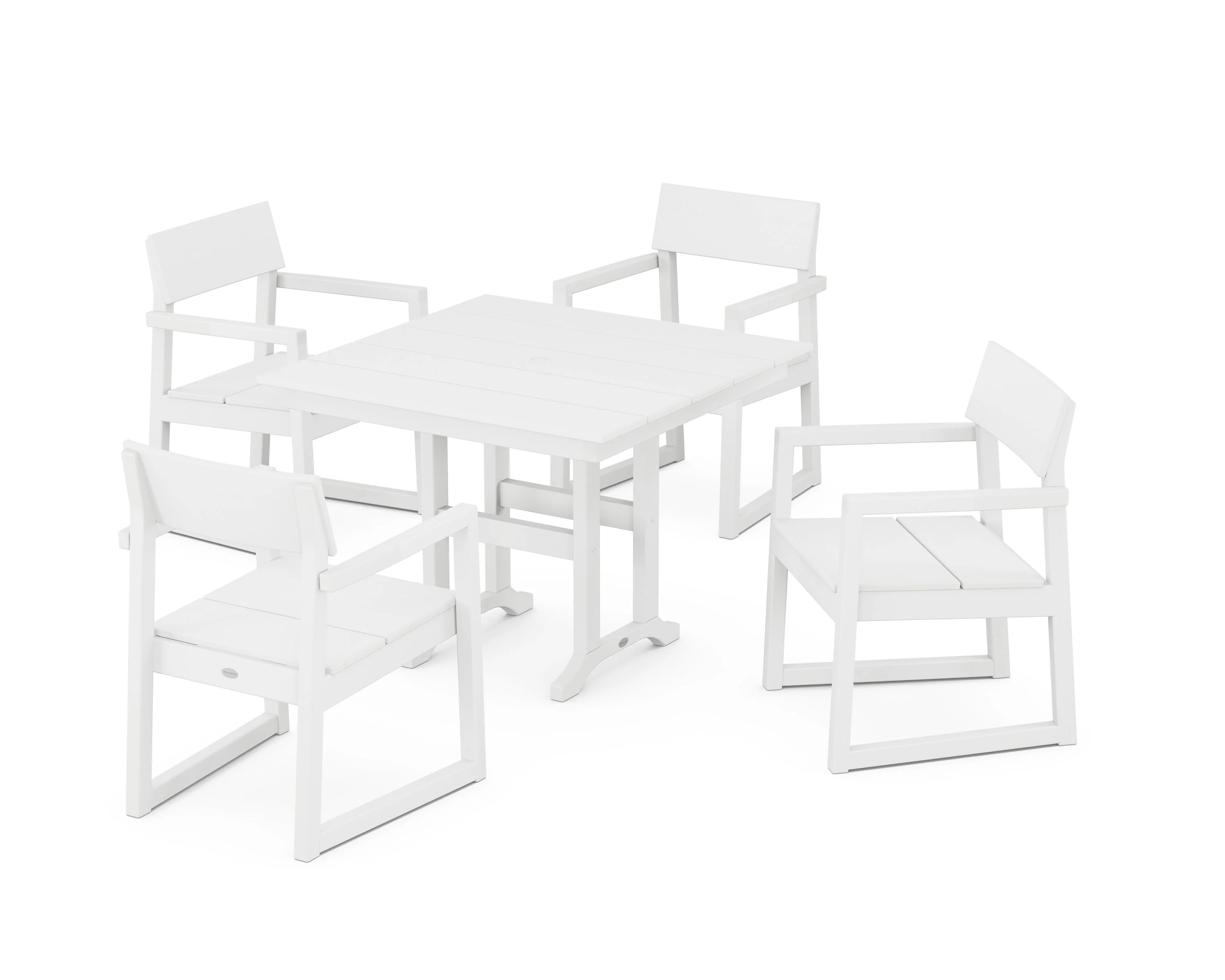 EDGE 5-Piece Farmhouse Dining Set - Image 14