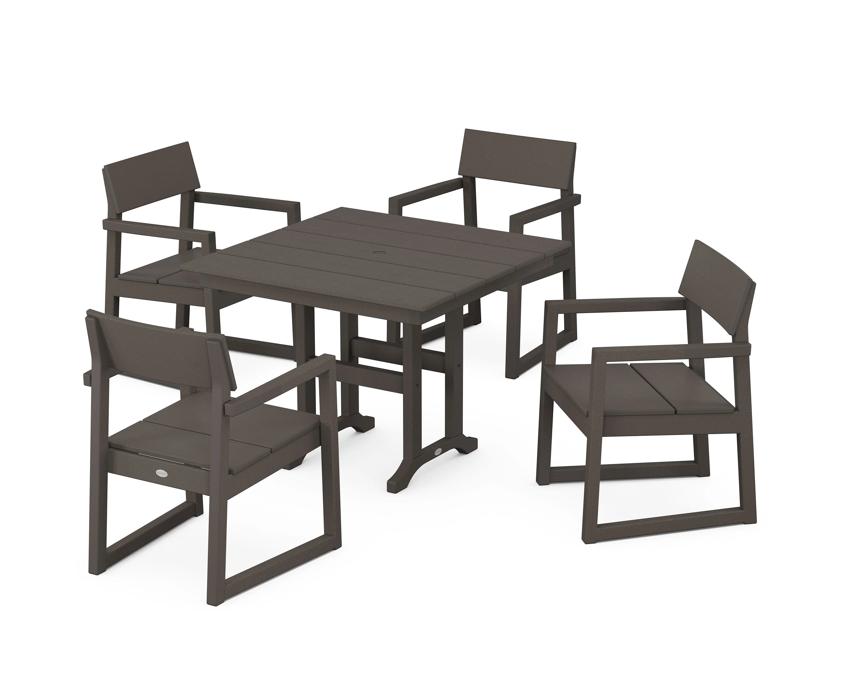 EDGE 5-Piece Farmhouse Dining Set - Image 6