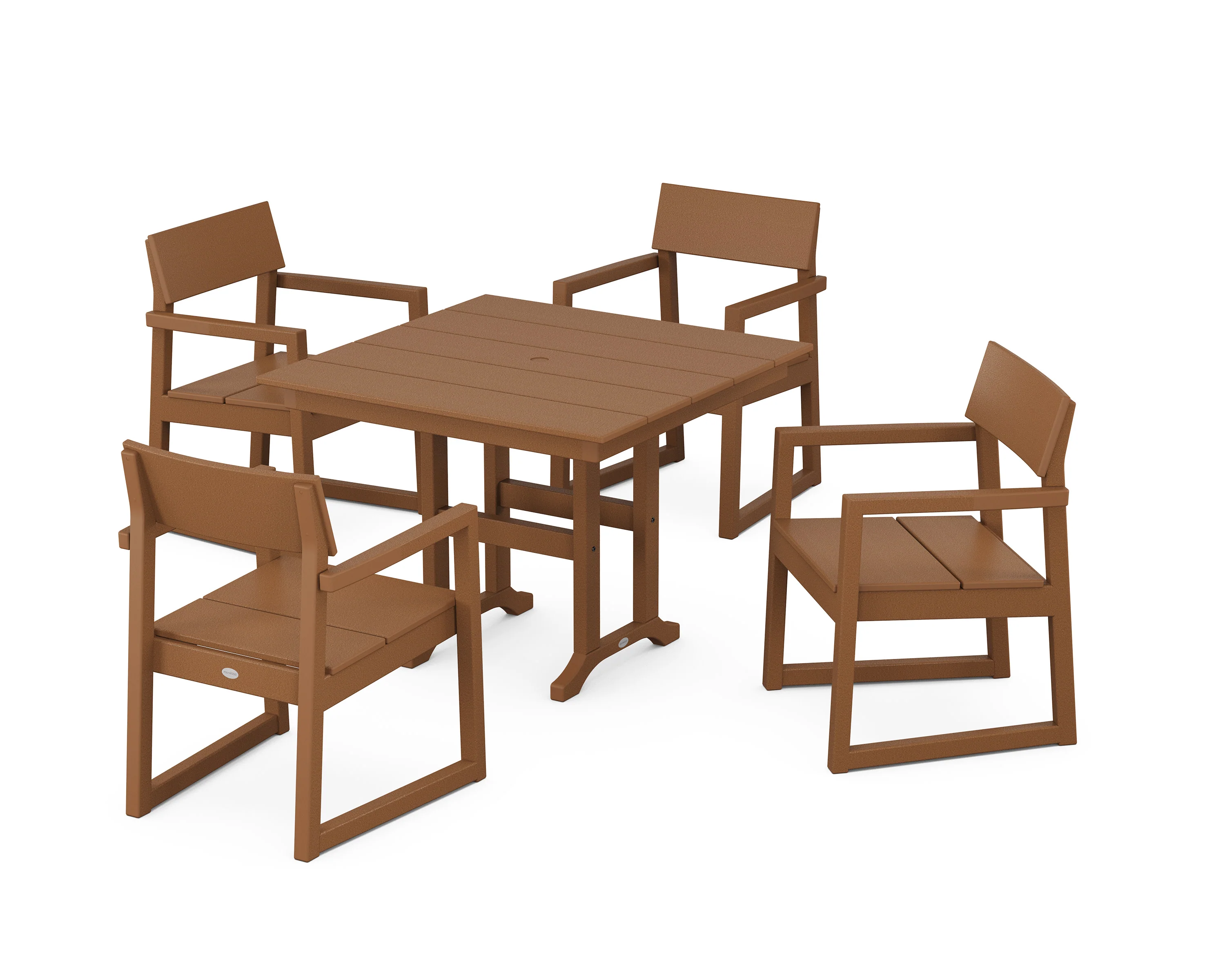 EDGE 5-Piece Farmhouse Dining Set - Image 8