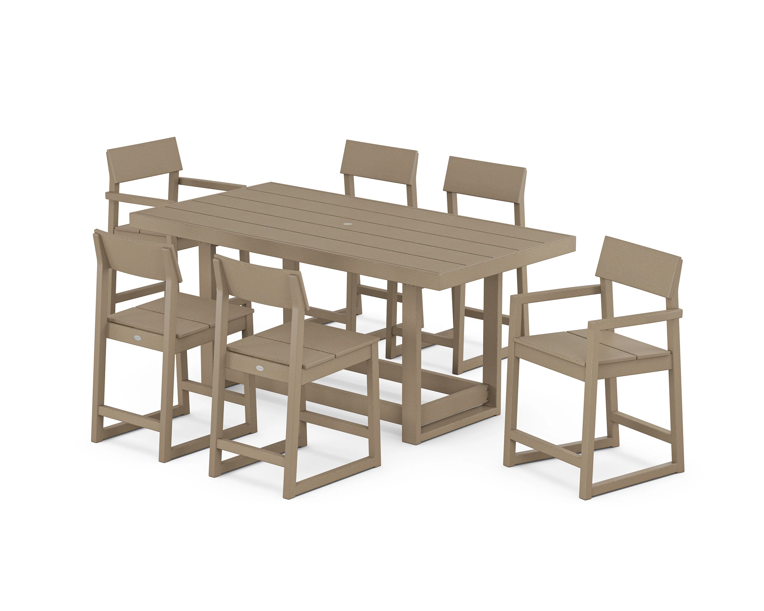 EDGE 7-Piece Counter Table Set - Image 3