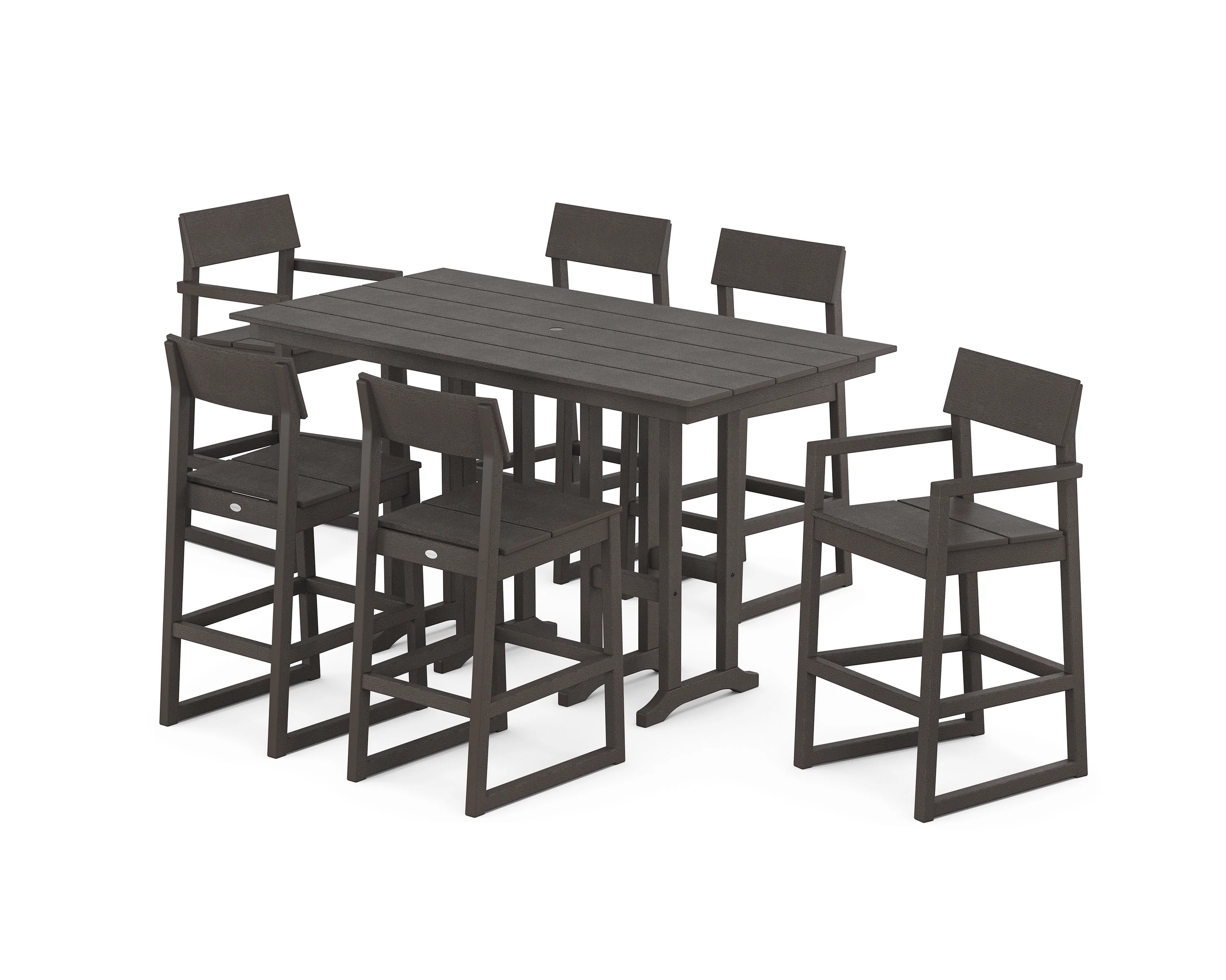 EDGE 7-Piece Farmhouse Bar Set - Image 3
