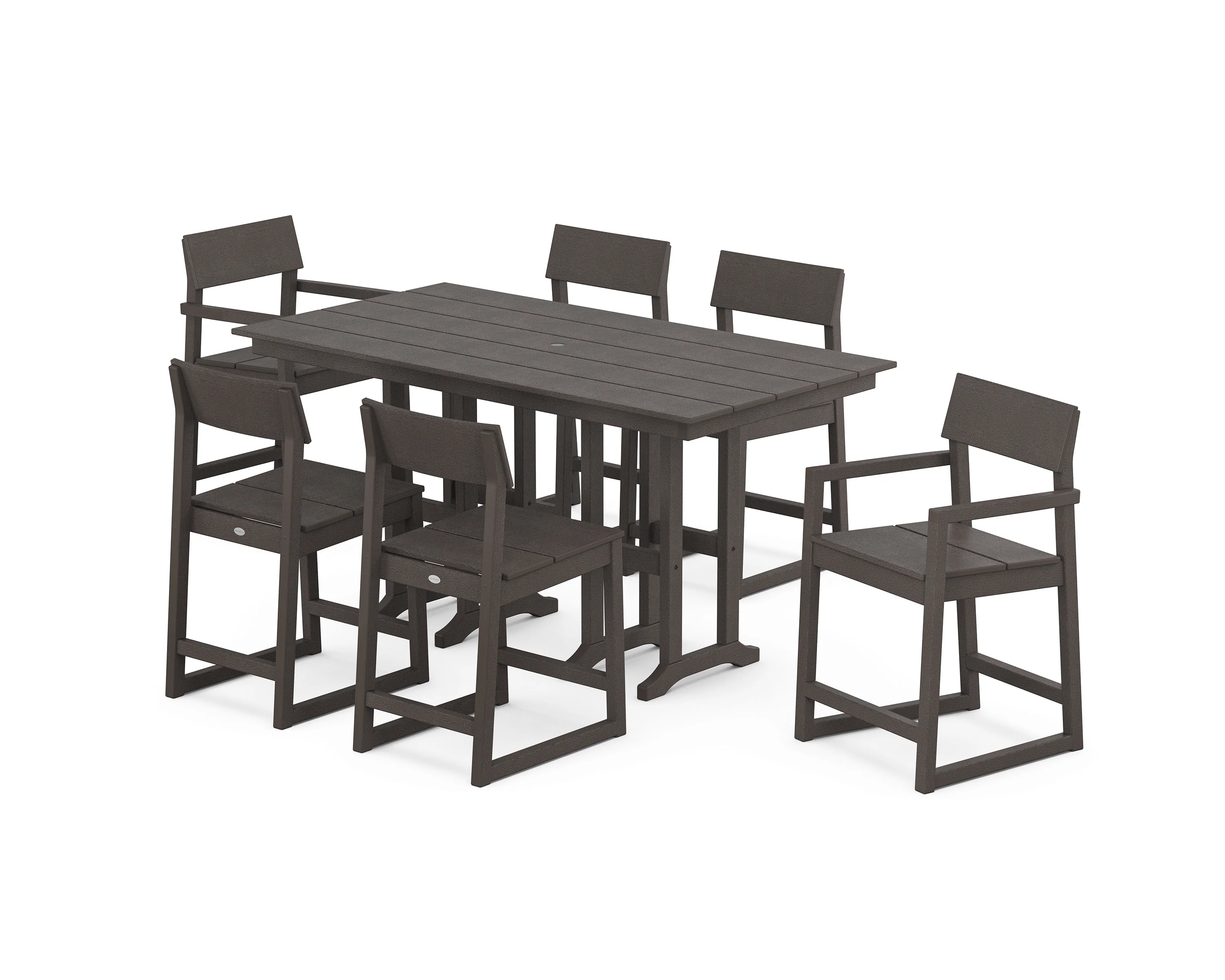 EDGE 7-Piece Farmhouse Counter Set - Image 10