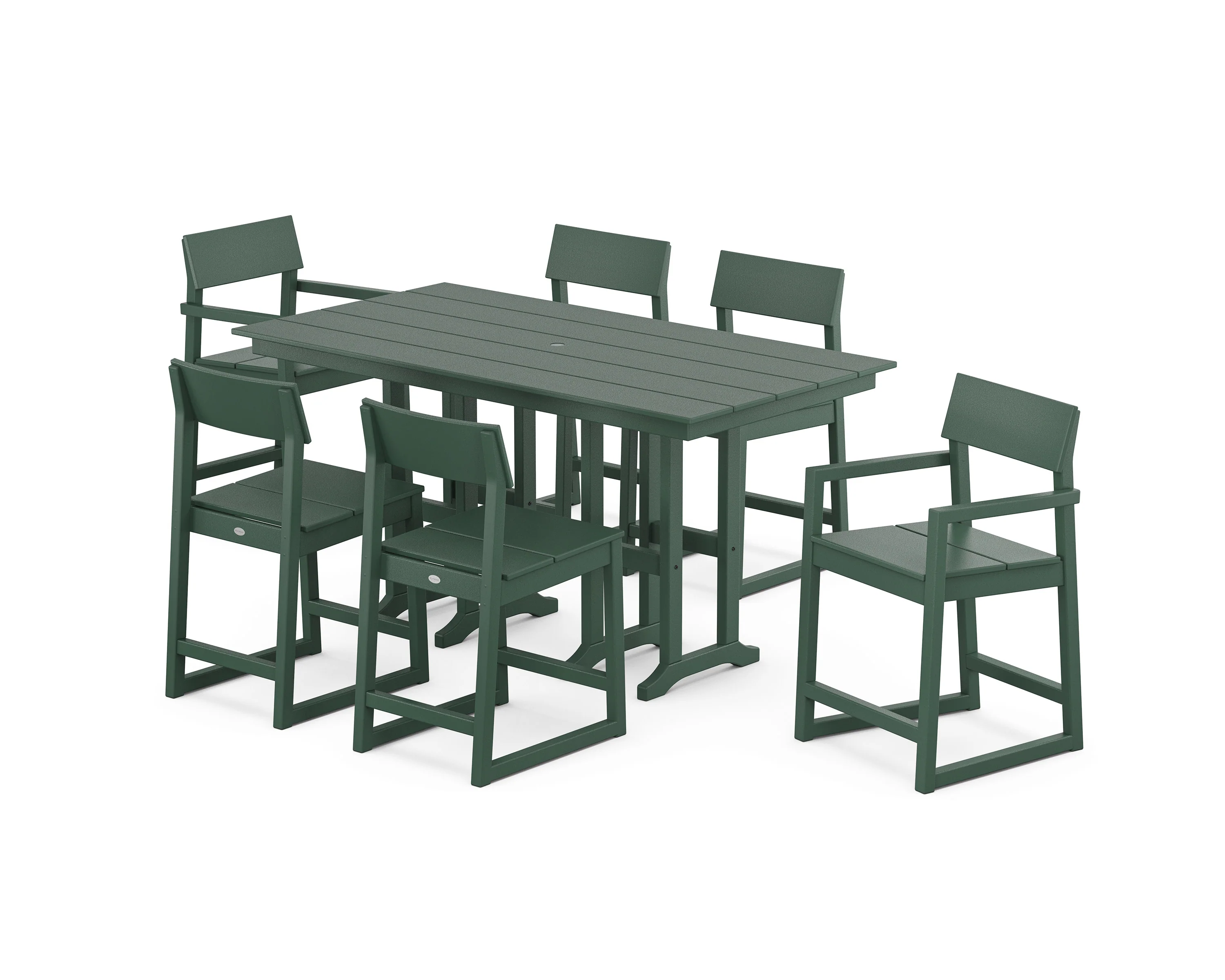EDGE 7-Piece Farmhouse Counter Set - Image 4