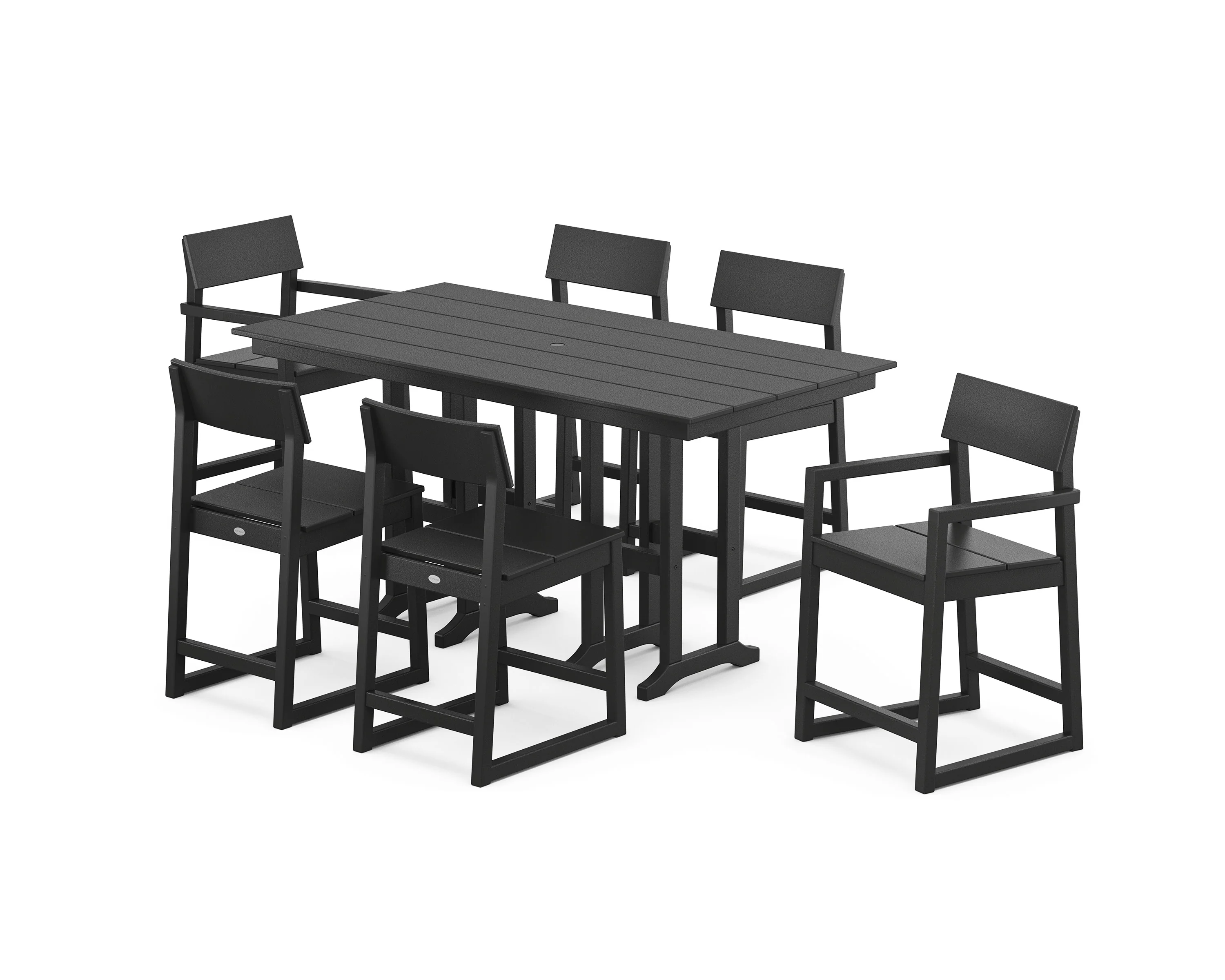 EDGE 7-Piece Farmhouse Counter Set - Image 5