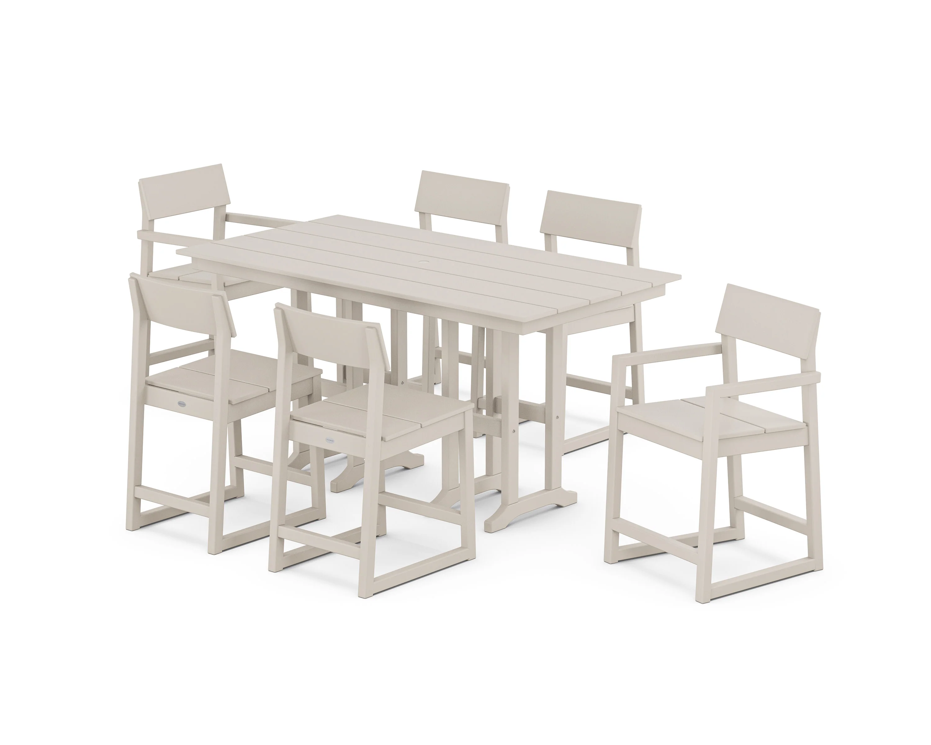 EDGE 7-Piece Farmhouse Counter Set - Image 6