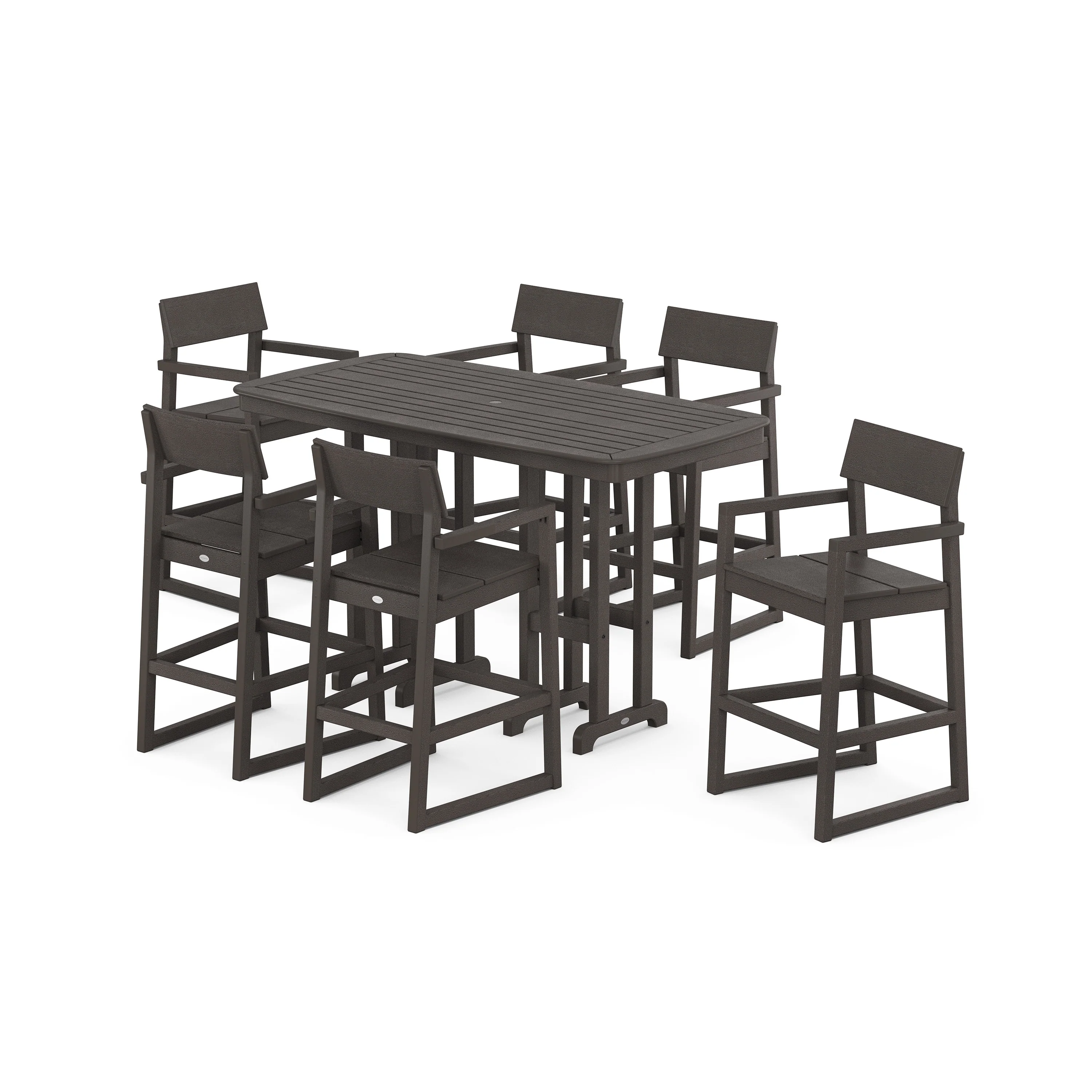 EDGE Arm Chair 7-Piece Bar Set - Image 6
