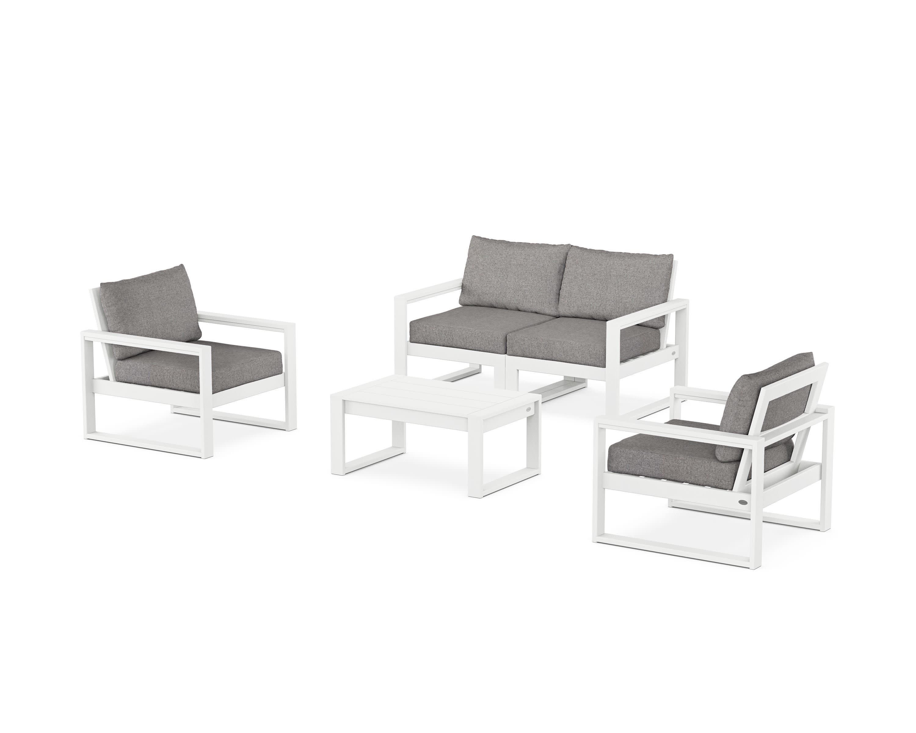 EDGE Sectional 4-Piece Deep Seating Set with Loveseat - Image 114