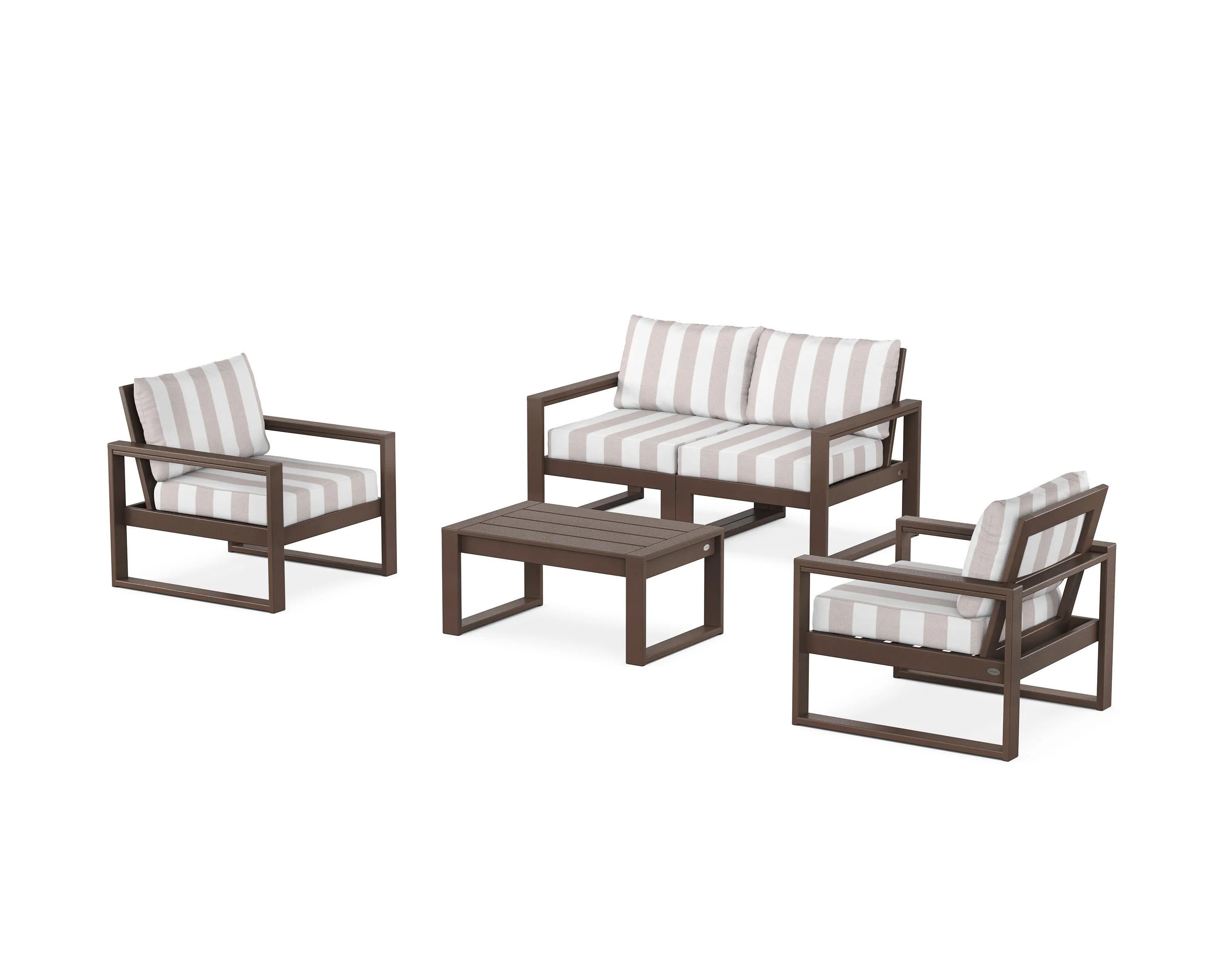 EDGE Sectional 4-Piece Deep Seating Set with Loveseat - Image 178