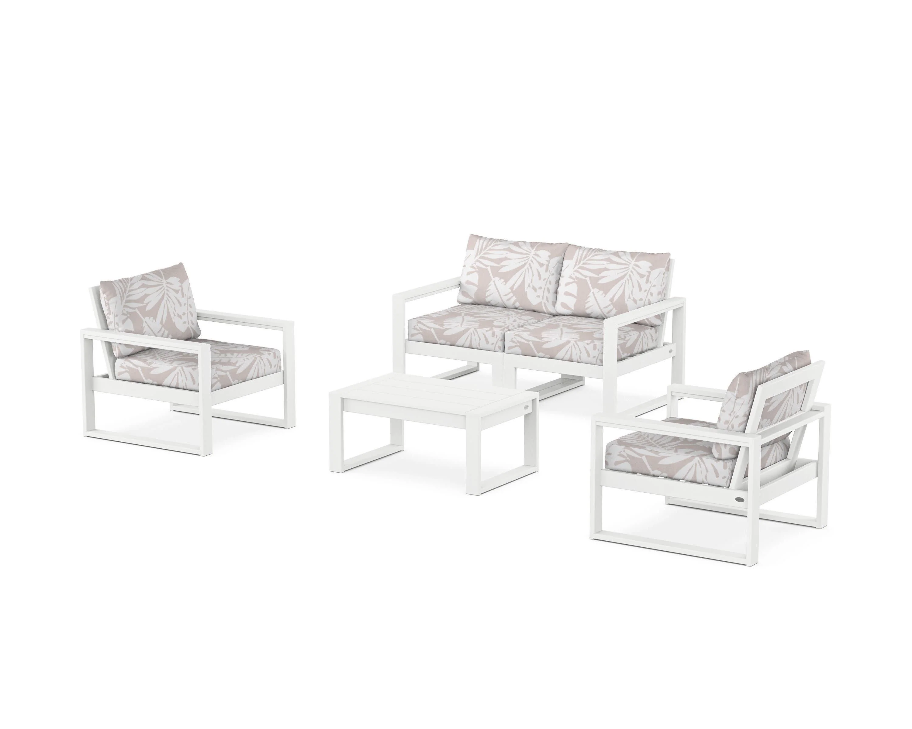 EDGE Sectional 4-Piece Deep Seating Set with Loveseat - Image 189