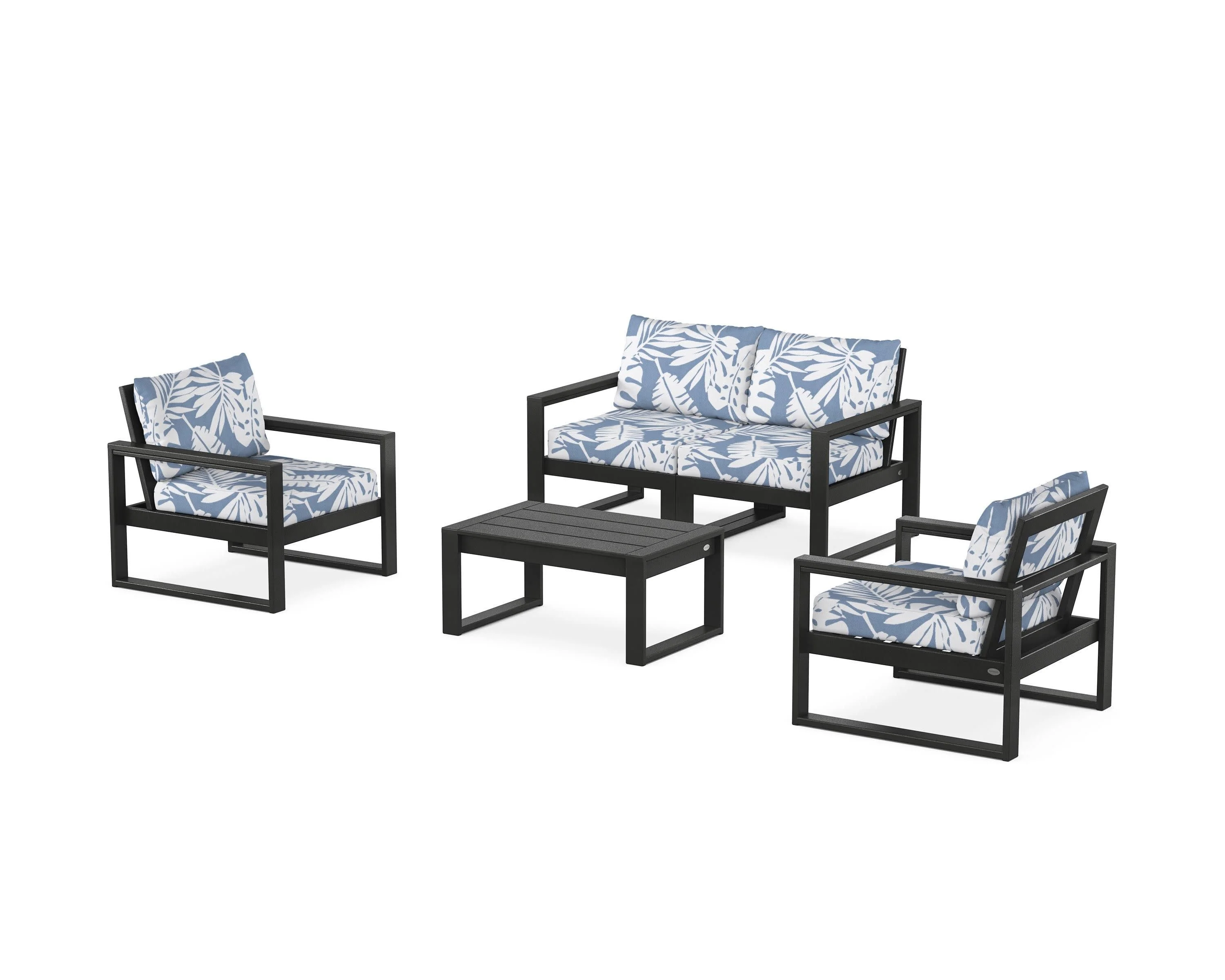 EDGE Sectional 4-Piece Deep Seating Set with Loveseat - Image 190