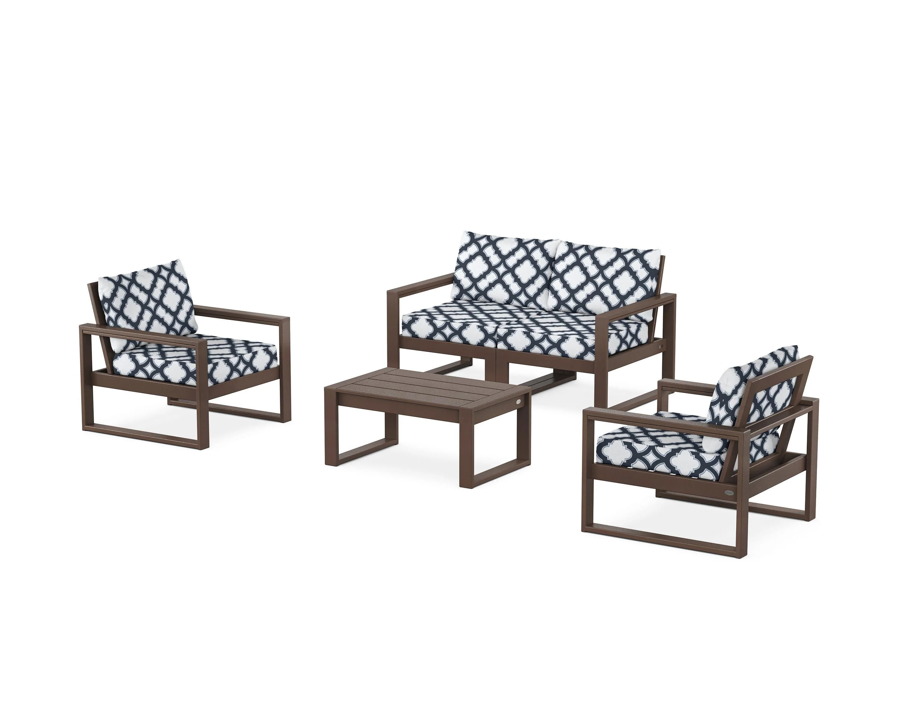 EDGE Sectional 4-Piece Deep Seating Set with Loveseat - Image 196