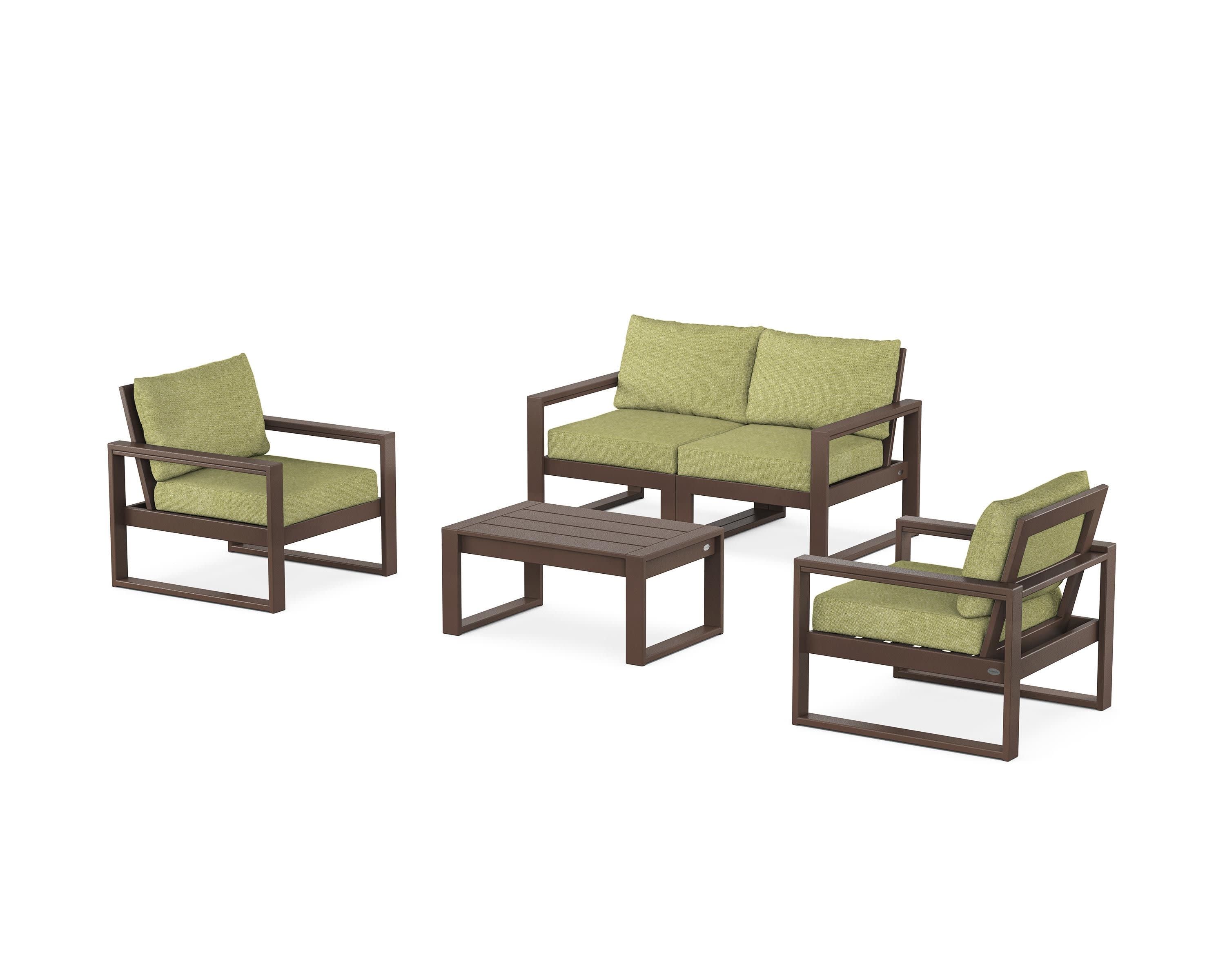 EDGE Sectional 4-Piece Deep Seating Set with Loveseat - Image 60