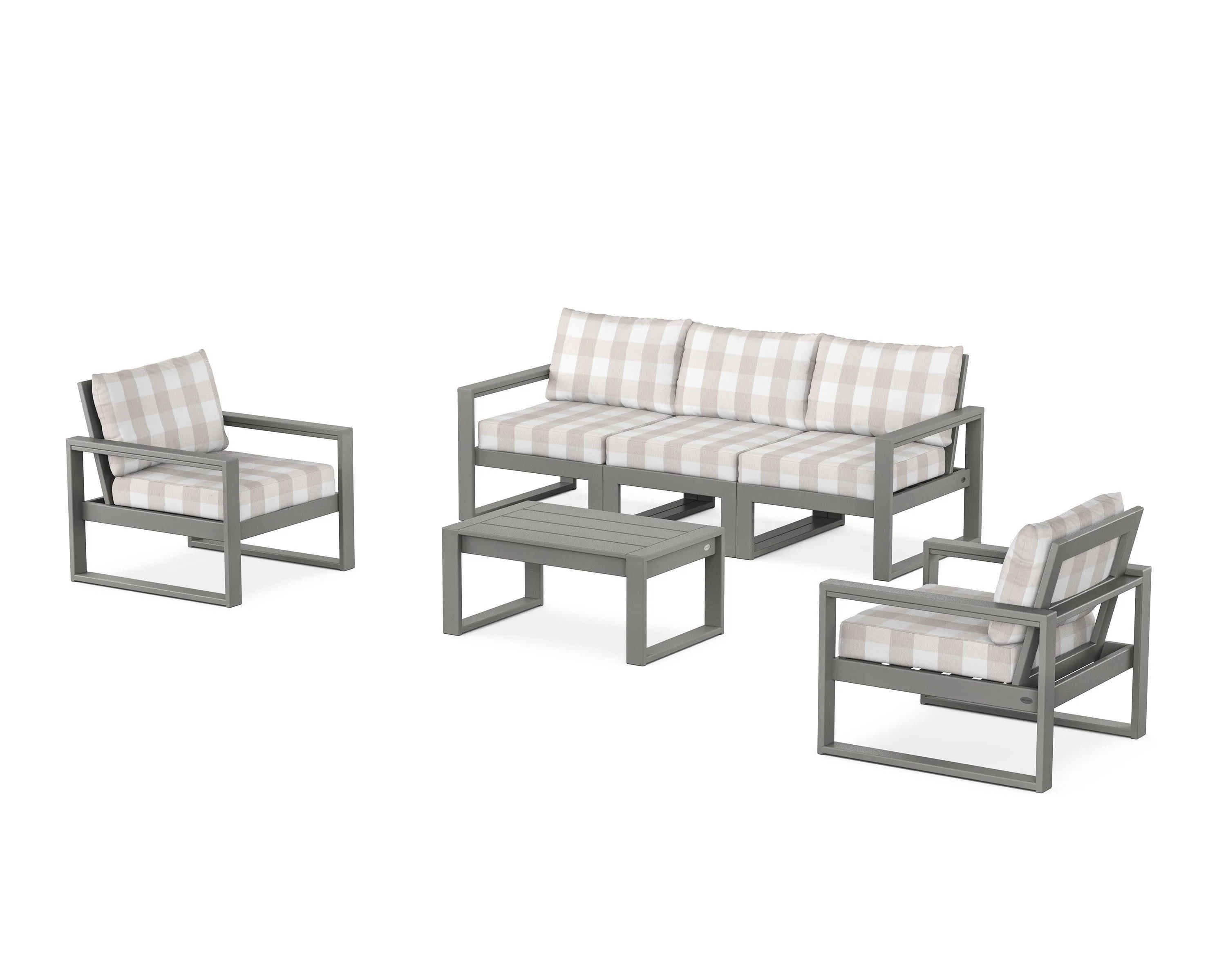 EDGE Sectional 4-Piece Deep Seating Set with Sofa - Image 114