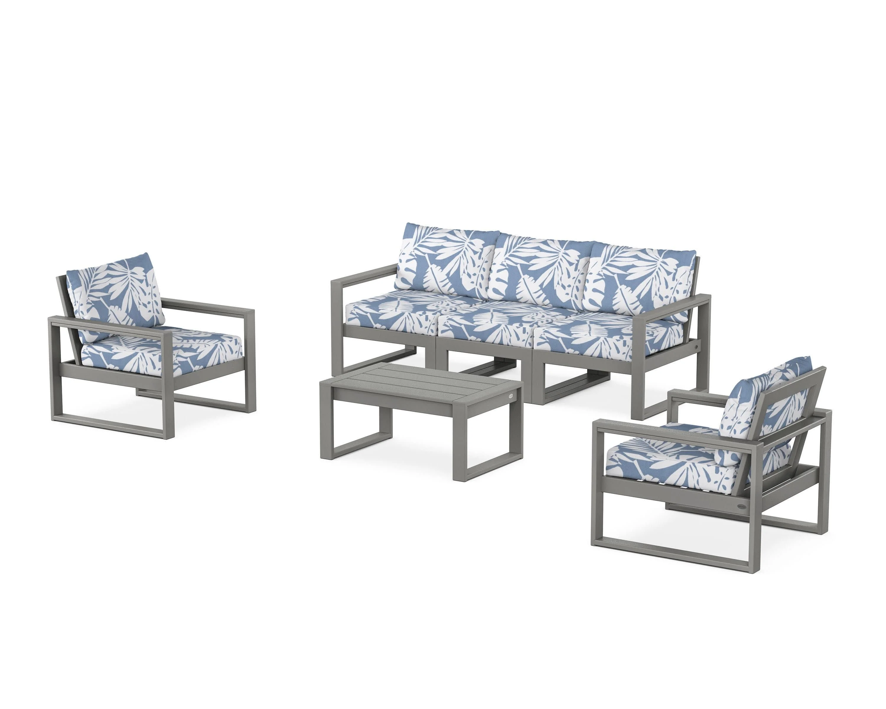 EDGE Sectional 4-Piece Deep Seating Set with Sofa - Image 132