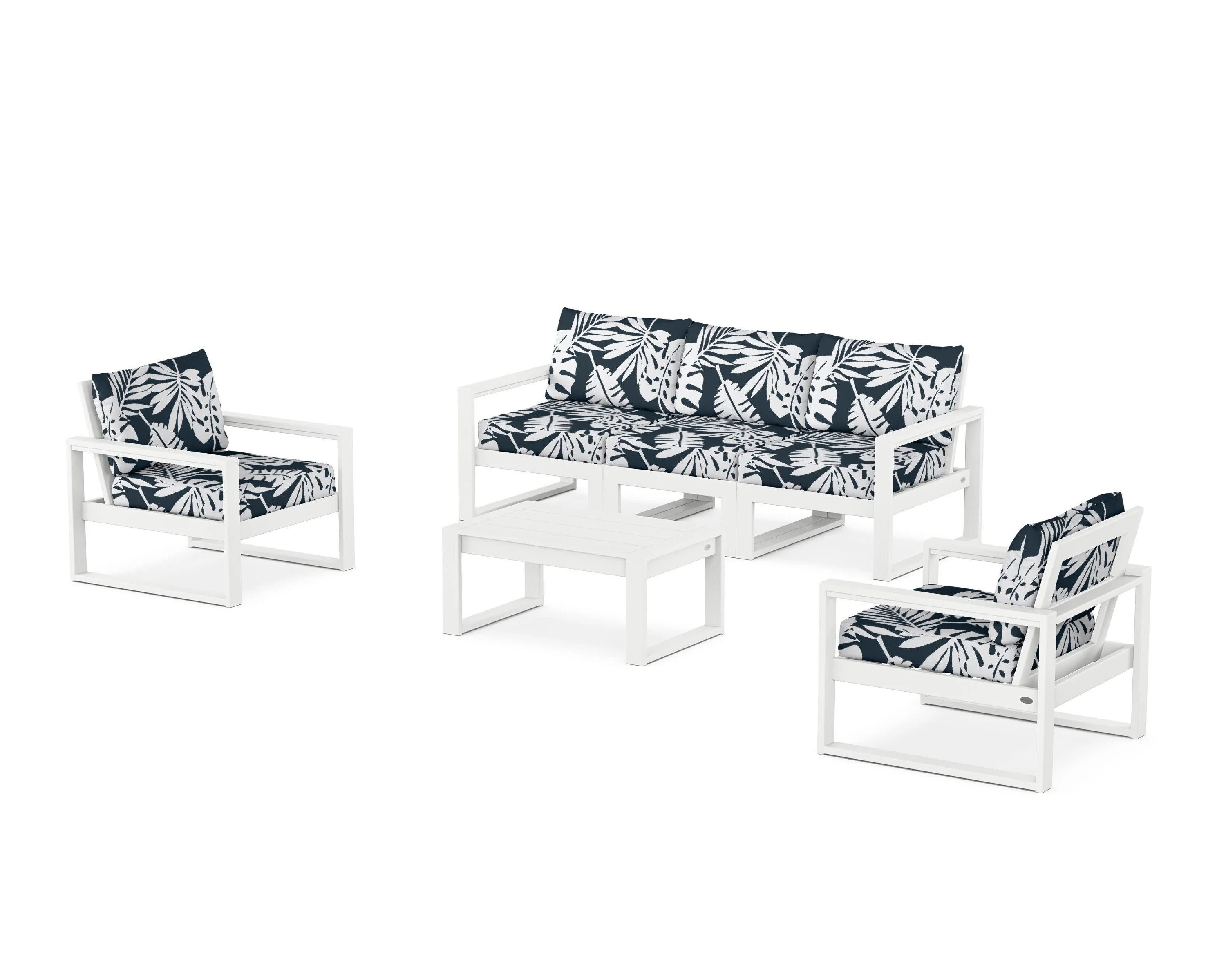 EDGE Sectional 4-Piece Deep Seating Set with Sofa - Image 135