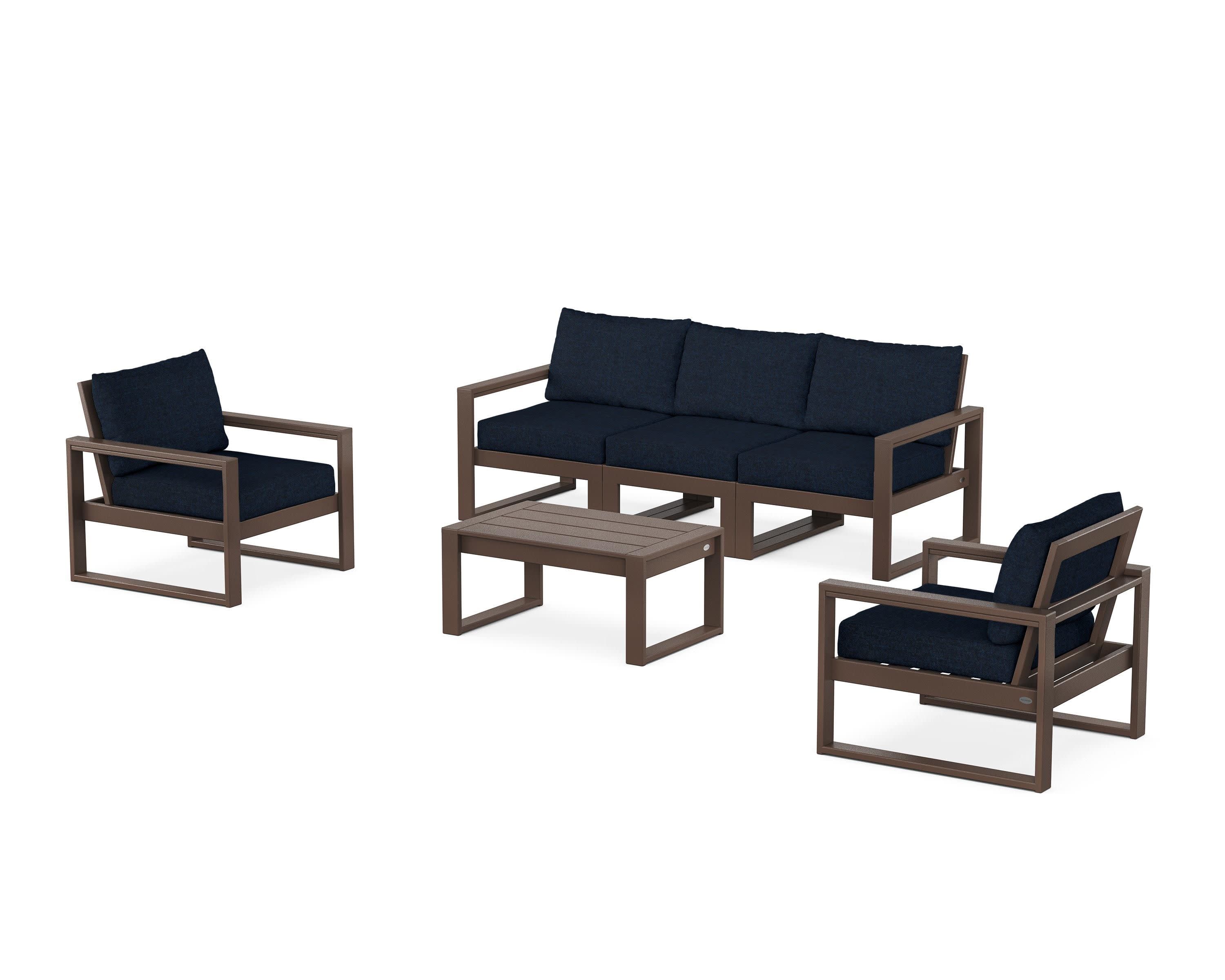 EDGE Sectional 4-Piece Deep Seating Set with Sofa - Image 196