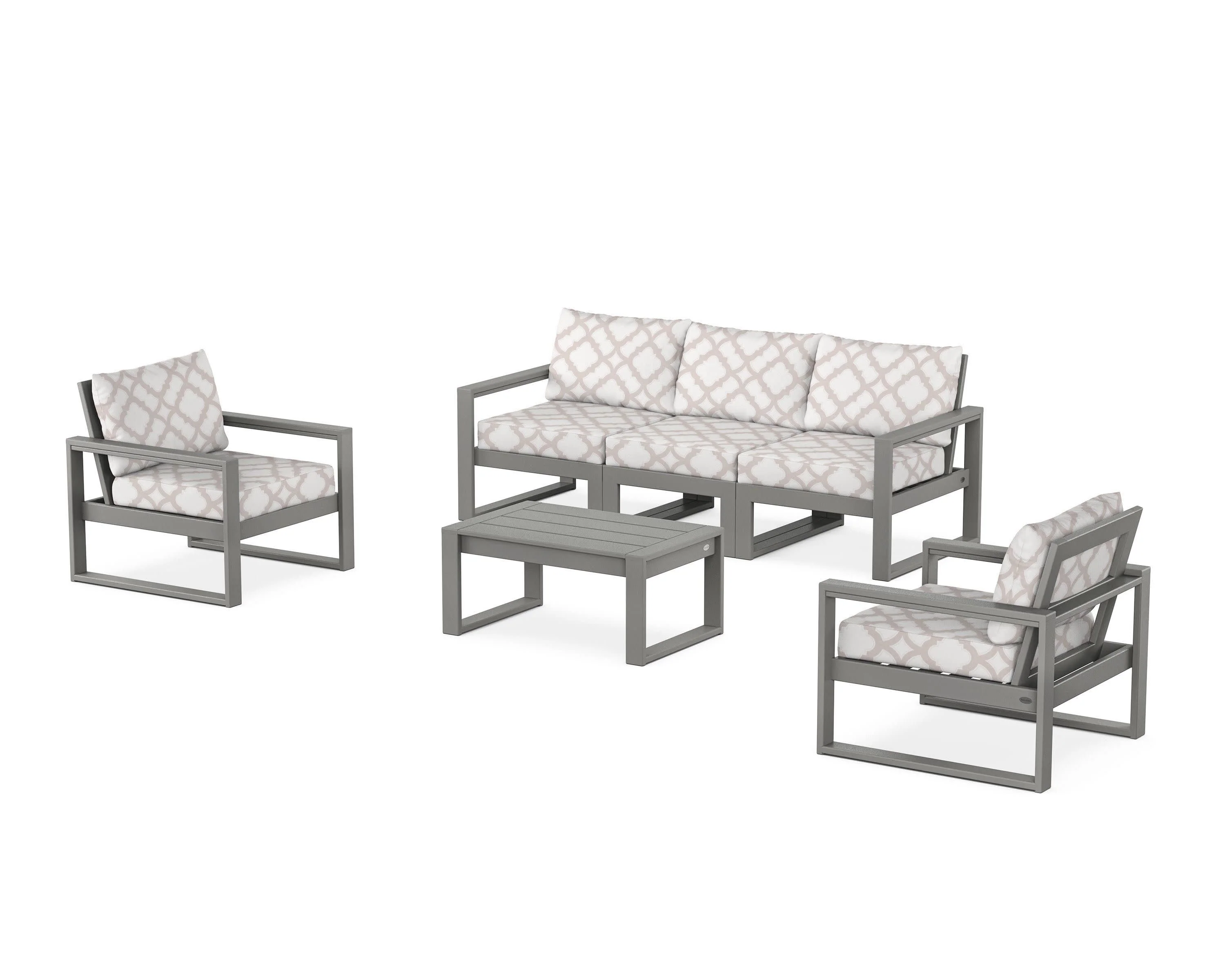 EDGE Sectional 4-Piece Deep Seating Set with Sofa - Image 3