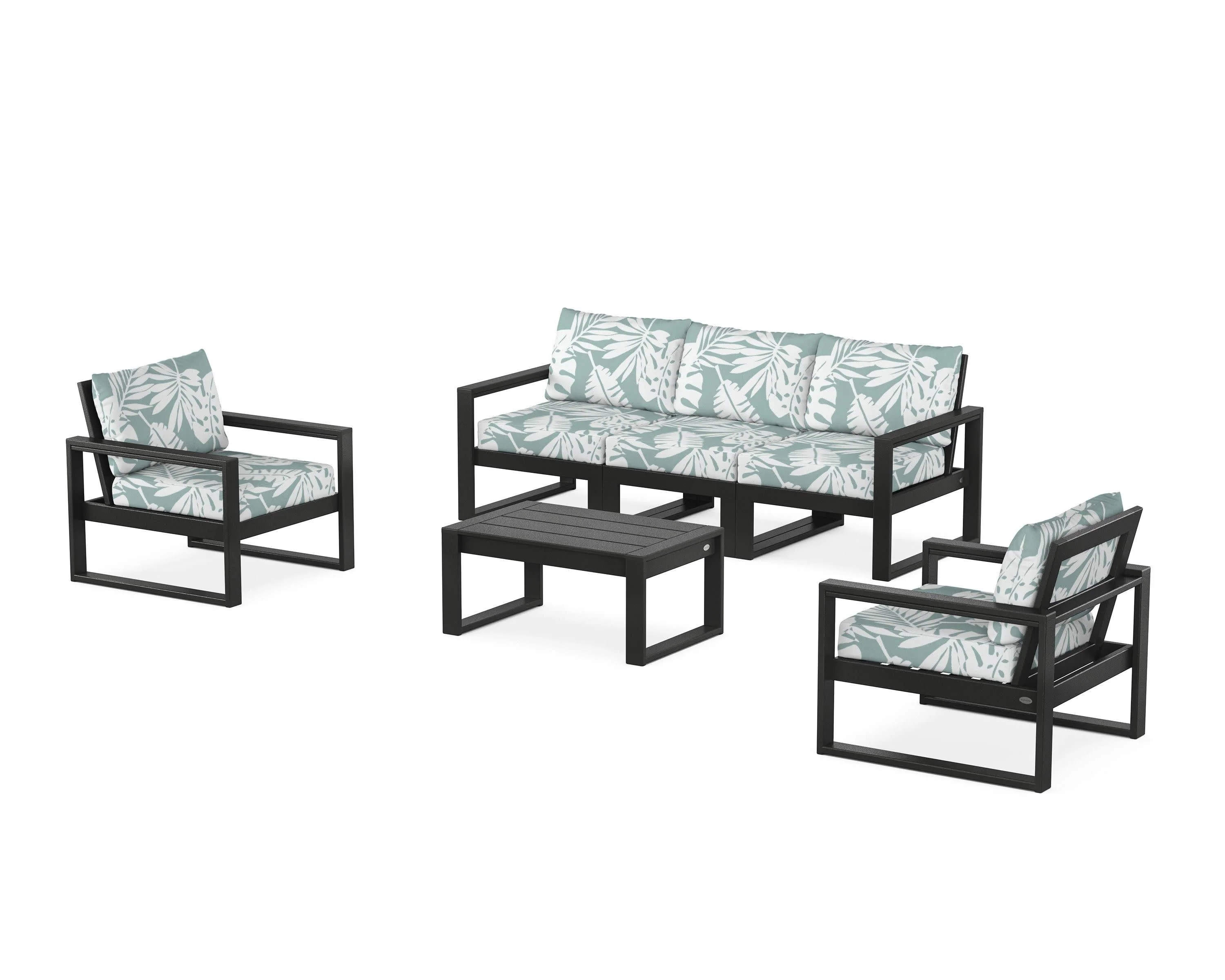 EDGE Sectional 4-Piece Deep Seating Set with Sofa - Image 33