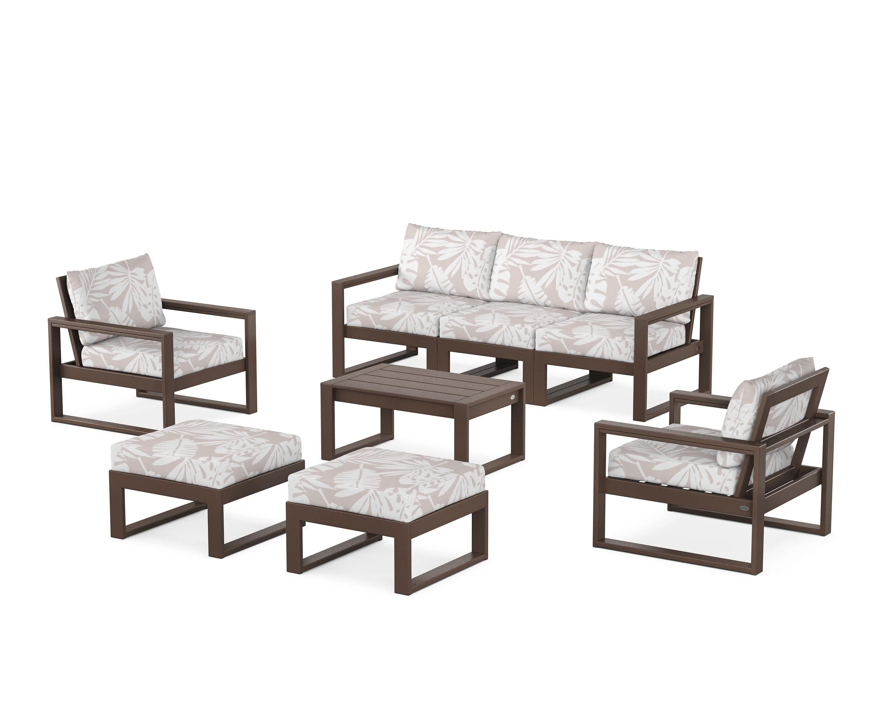 EDGE Sectional 8-Piece Lounge Sofa Set - Image 107