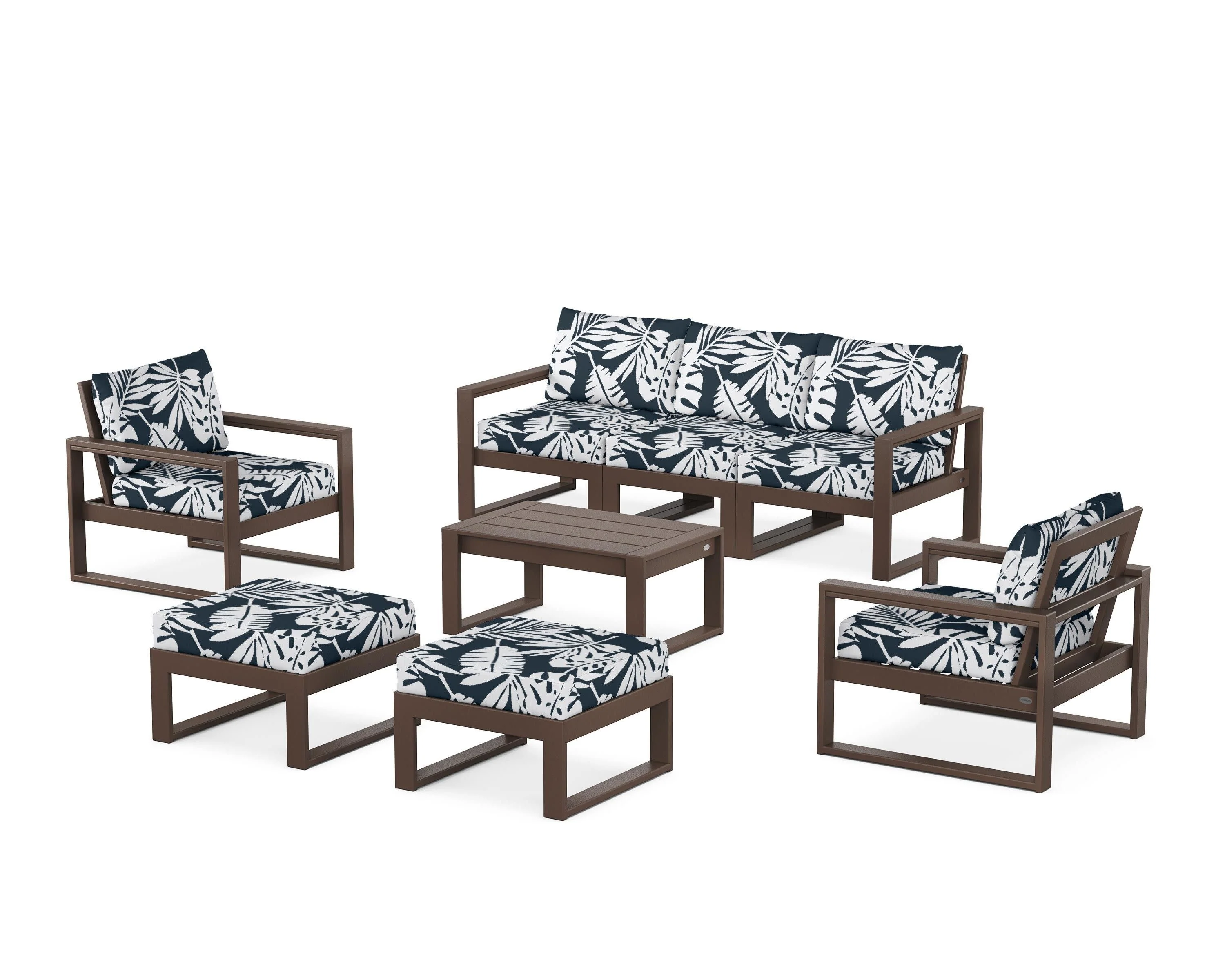 EDGE Sectional 8-Piece Lounge Sofa Set - Image 125
