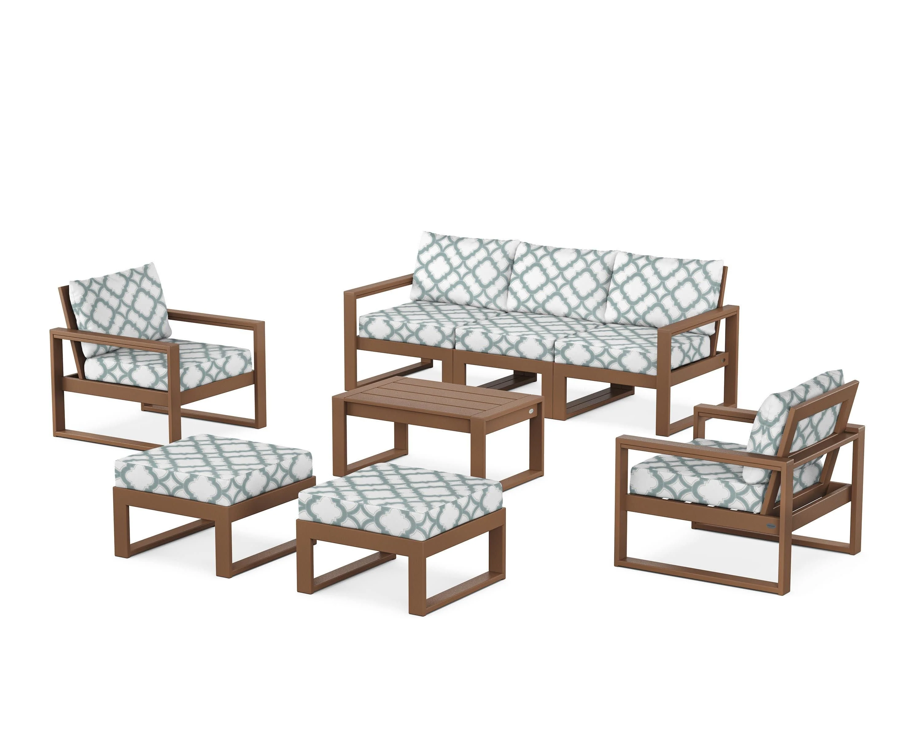 EDGE Sectional 8-Piece Lounge Sofa Set - Image 136