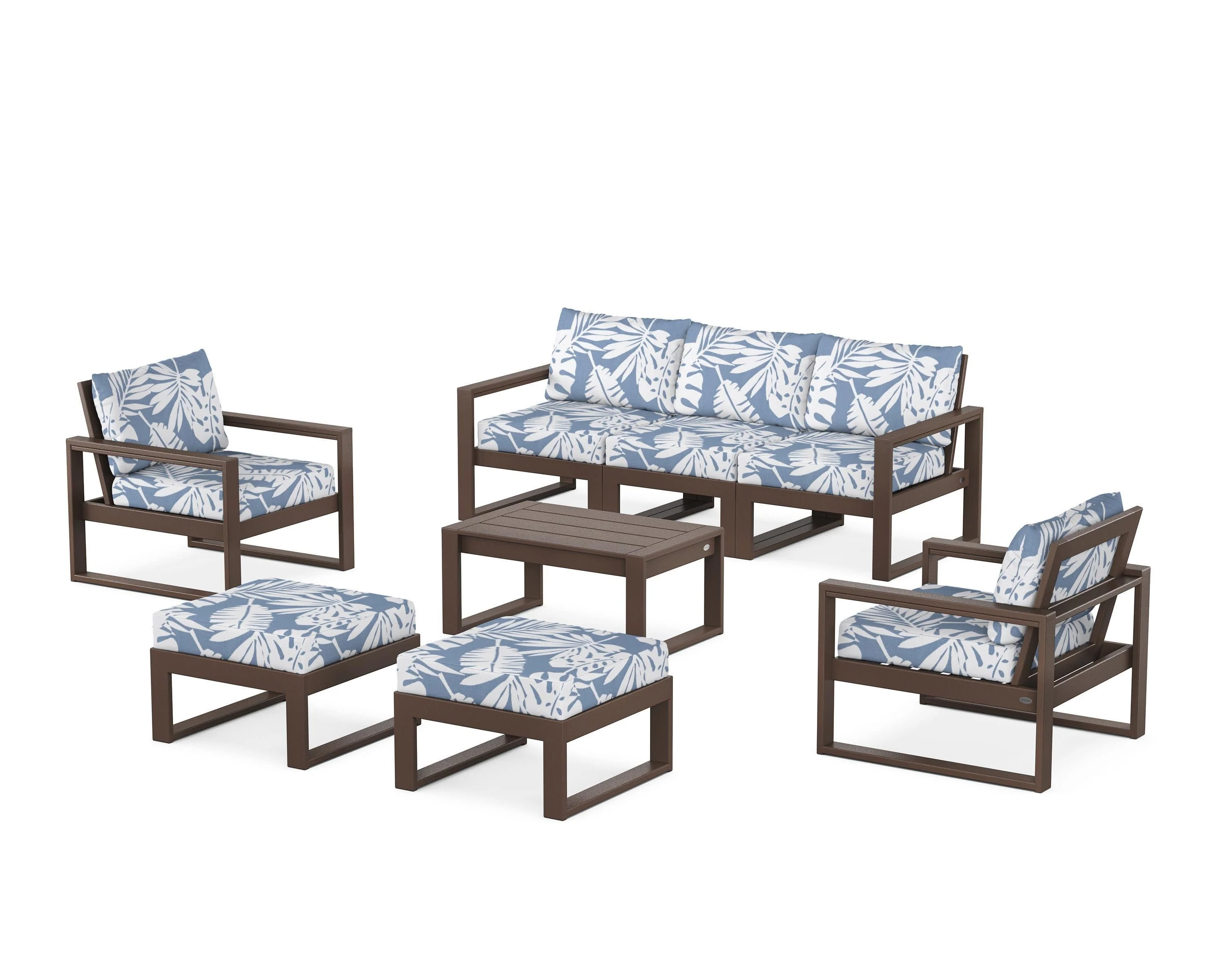 EDGE Sectional 8-Piece Lounge Sofa Set - Image 160