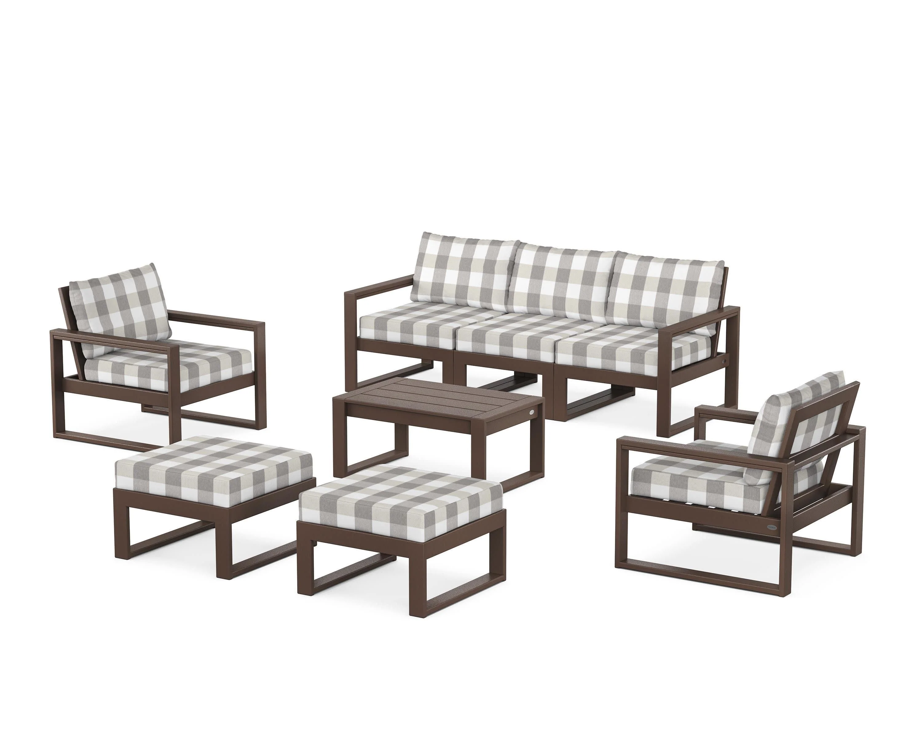 EDGE Sectional 8-Piece Lounge Sofa Set - Image 190