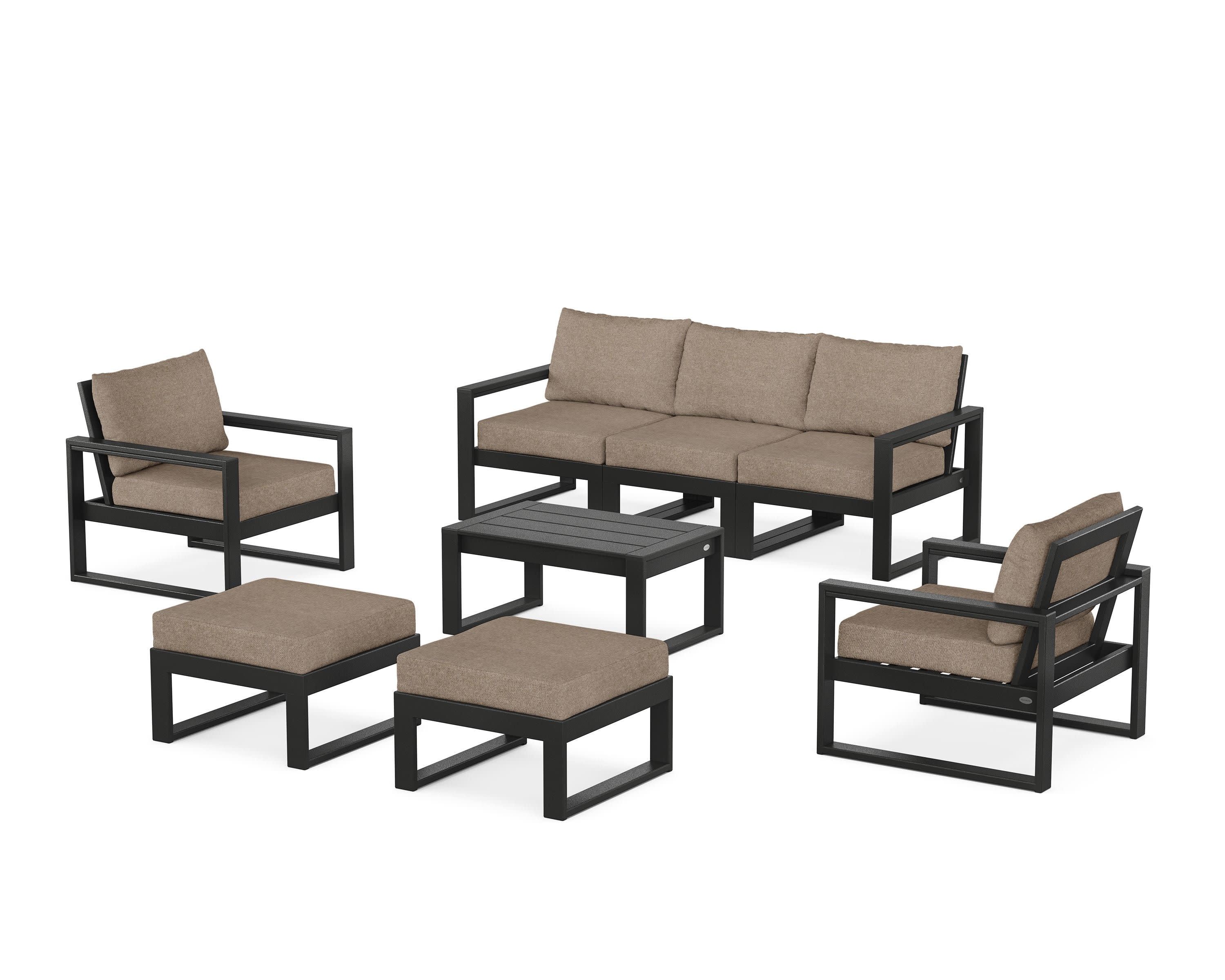 EDGE Sectional 8-Piece Lounge Sofa Set - Image 32