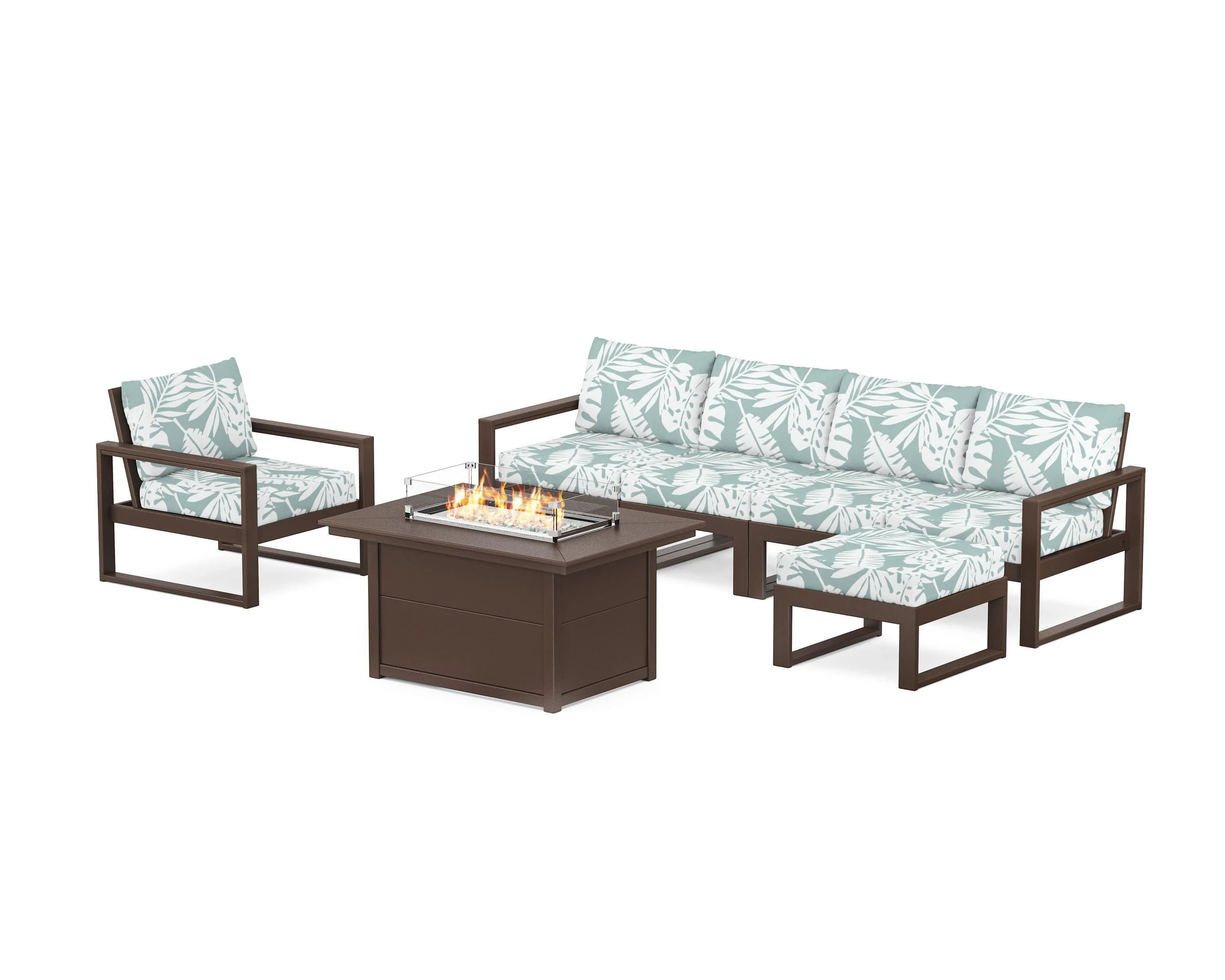 EDGE Sectional Lounge and Fire Pit Set - Image 107