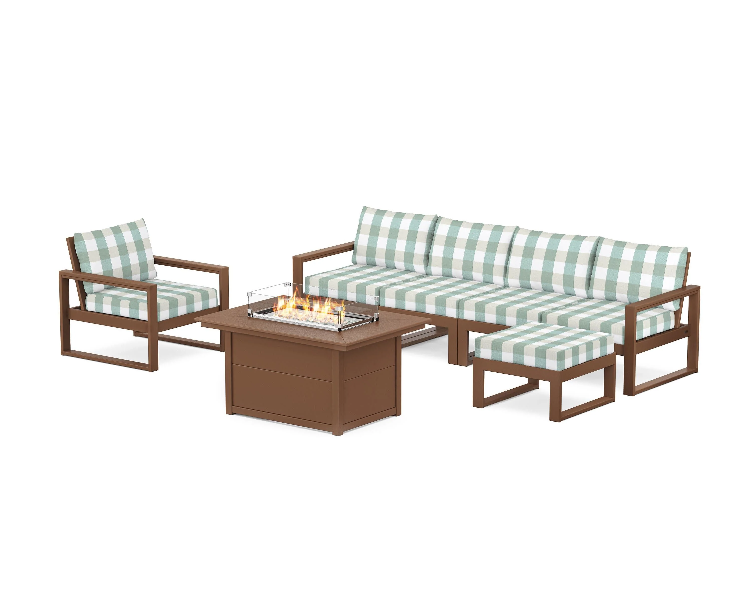 EDGE Sectional Lounge and Fire Pit Set - Image 146