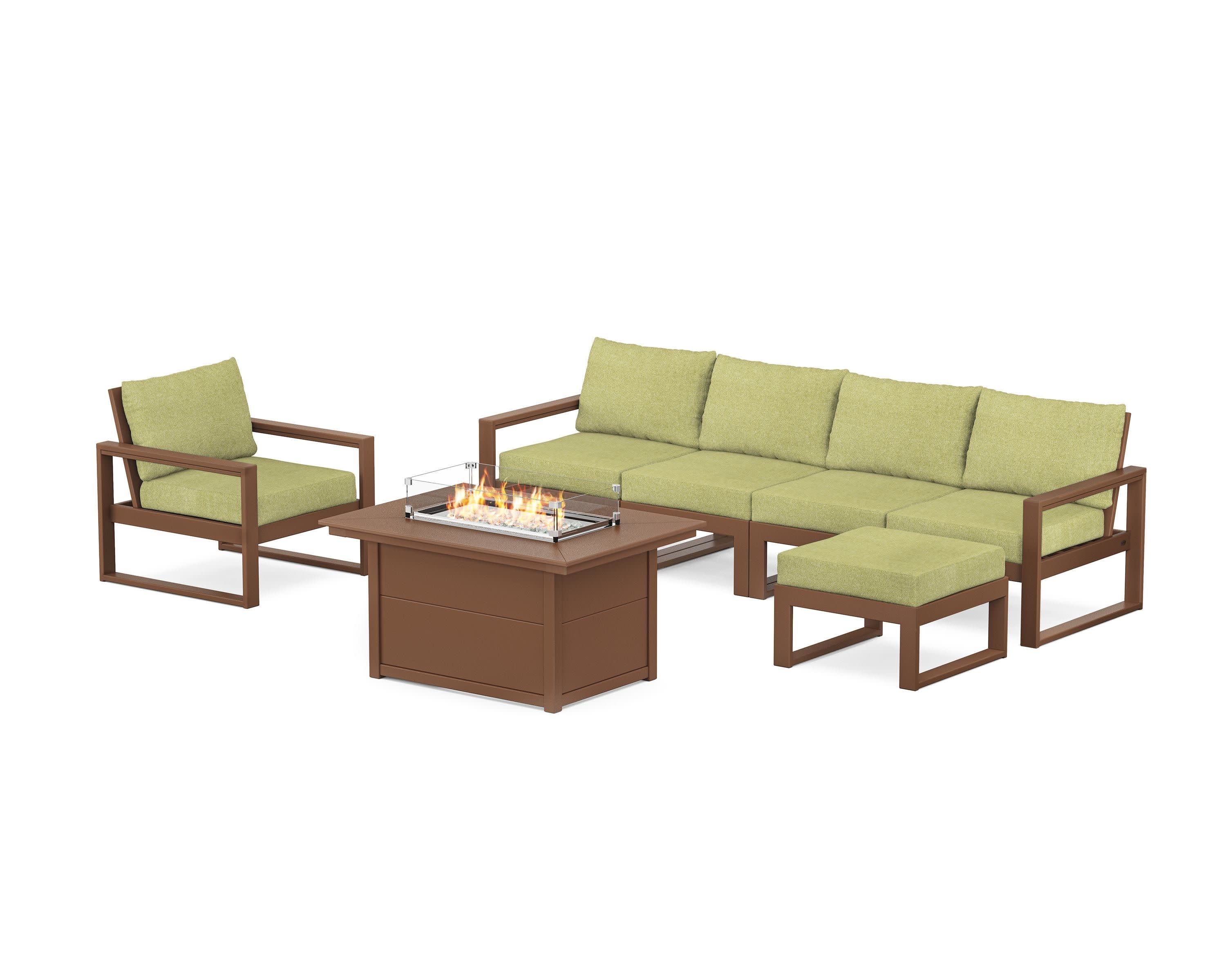 EDGE Sectional Lounge and Fire Pit Set - Image 185
