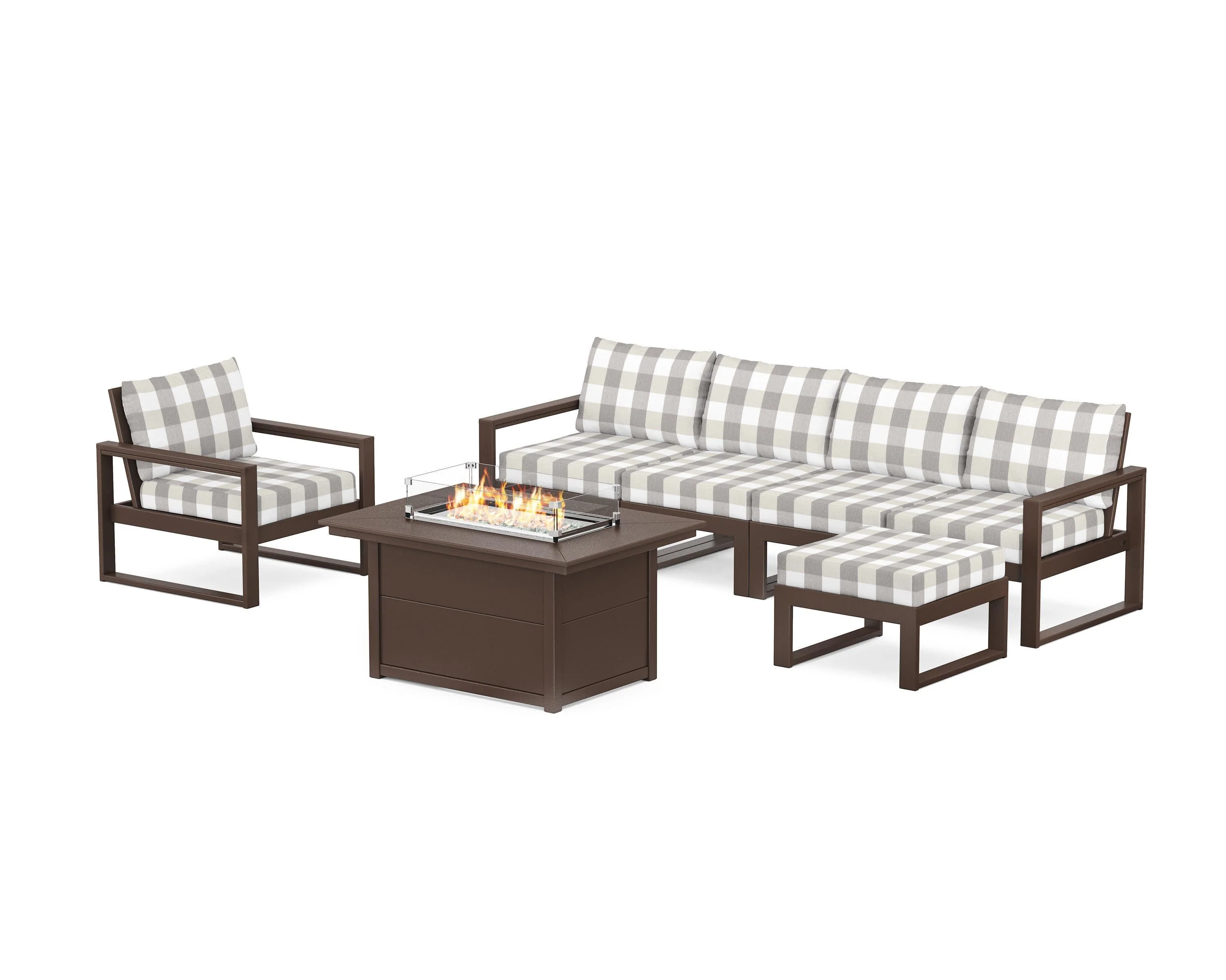 EDGE Sectional Lounge and Fire Pit Set - Image 188